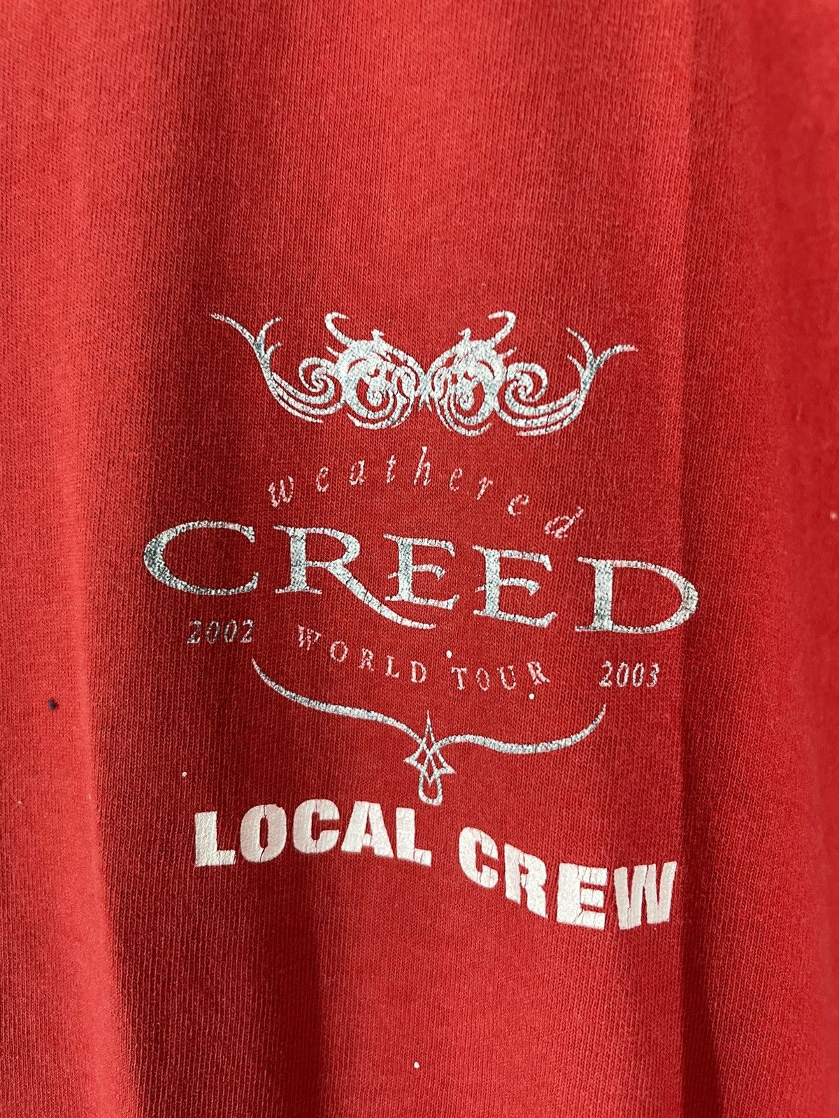 Band Tees Vintage Y2K CREED local crew world tour t shirt Size US XL / EU 56 / 4 - 4 Thumbnail