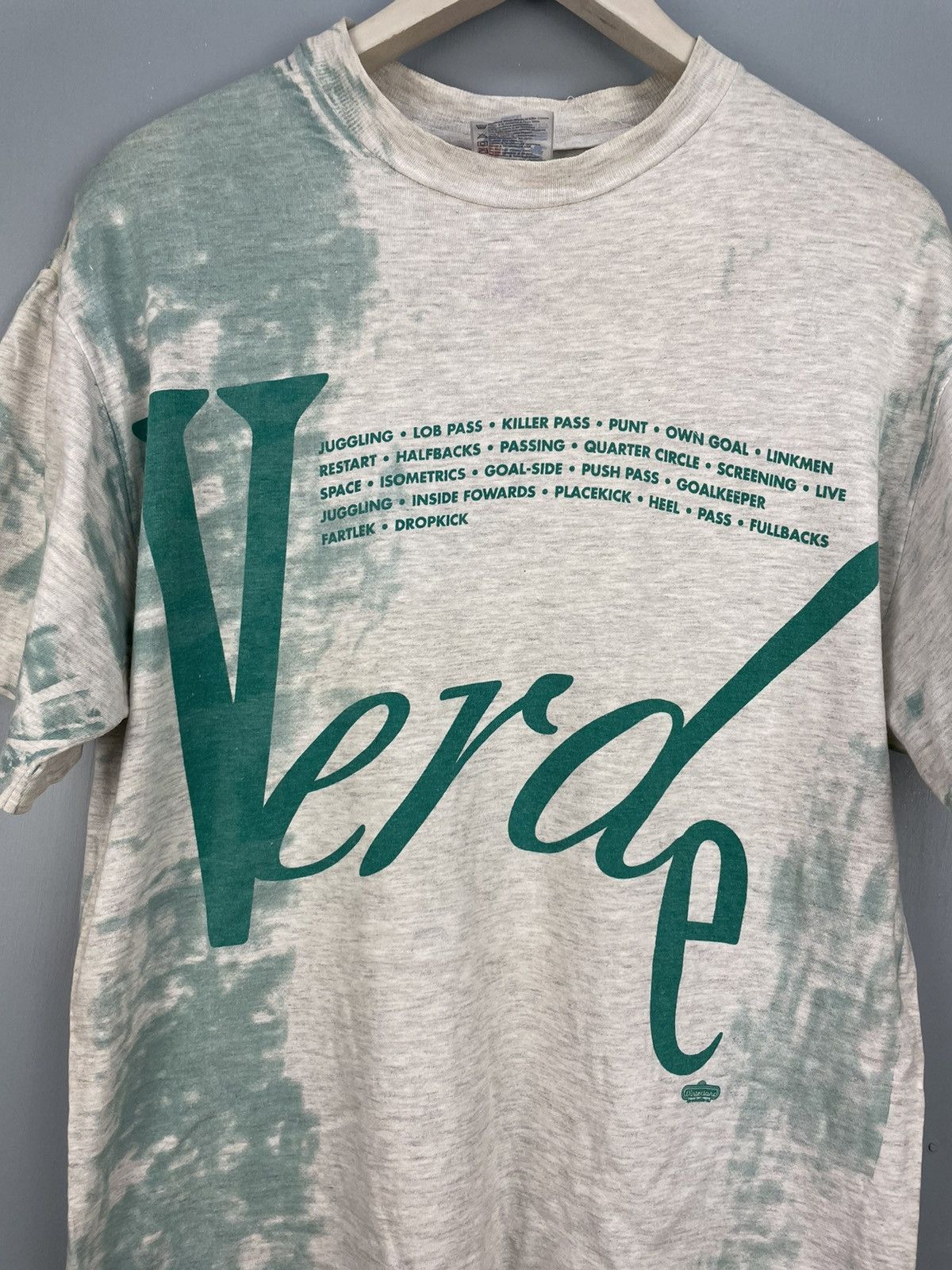 Band Tees Vintage 90s Verde overprint t shirt Size US M / EU 48-50 / 2 - 3 Thumbnail