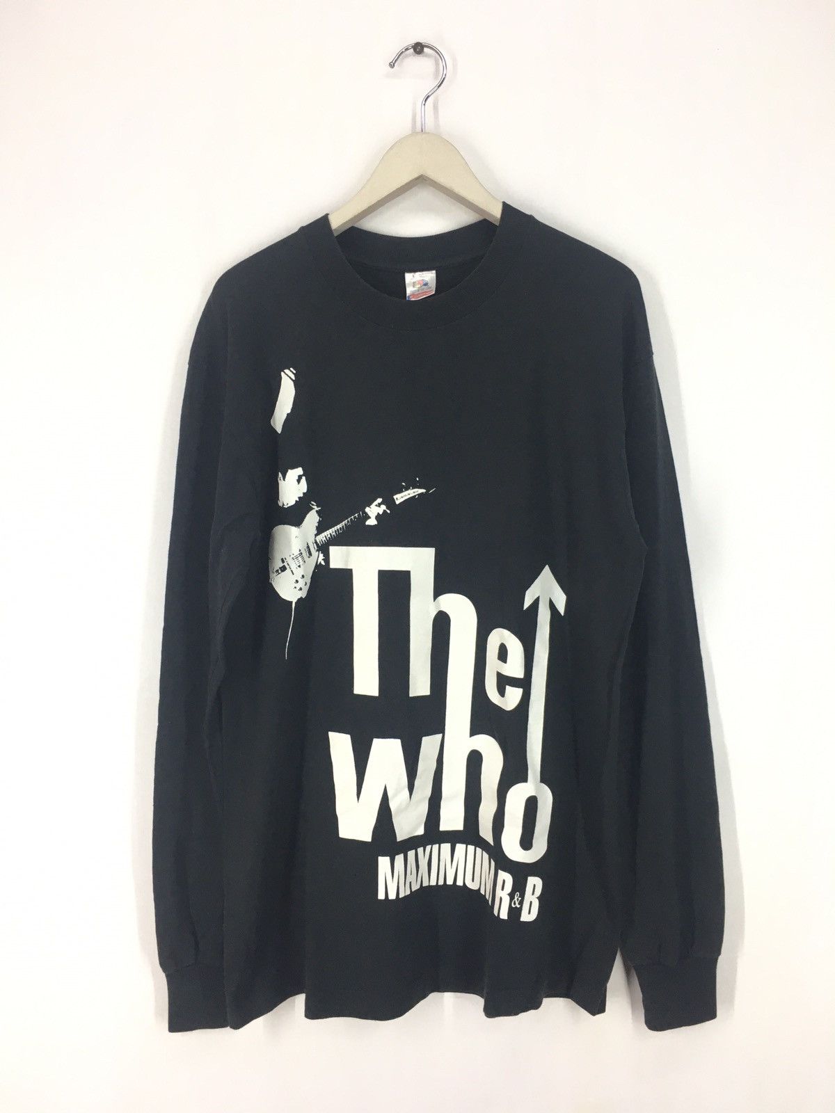 Band Tees Vintage 90s The Who Maximum R&B long sleeve band t shirt Size US L / EU 52-54 / 3 - 1 Thumbnail