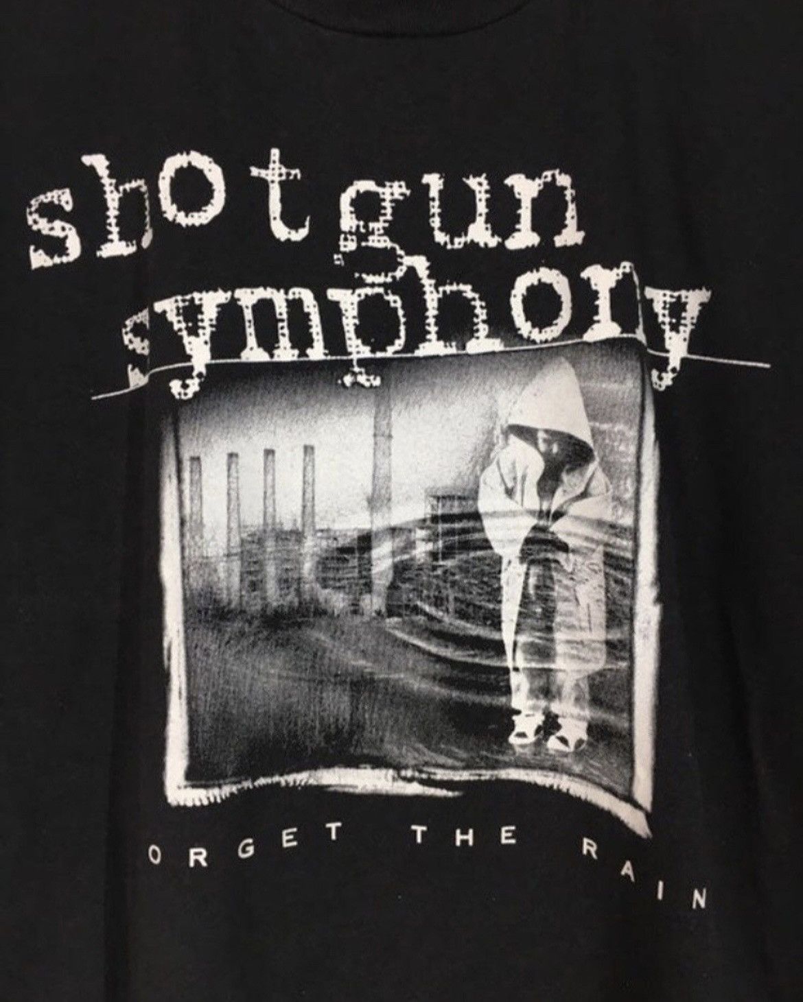 Band Tees Vintage 90s Shotgun Symphony forget the rain hard rock band Size US L / EU 52-54 / 3 - 4 Thumbnail