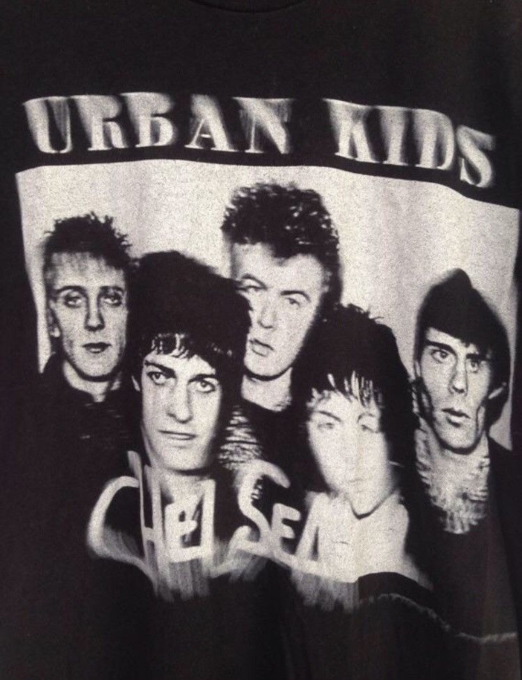 Band Tees Vintage 90s Chelsea urban kids UK punk band Size US M / EU 48-50 / 2 - 3 Thumbnail