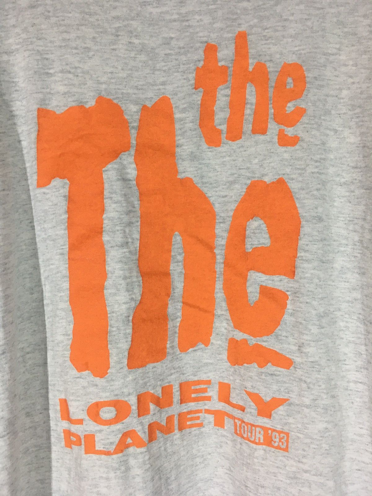 Band Tees Vintage 90s THE THE British post punk band t shirt Size US XL / EU 56 / 4 - 4 Thumbnail