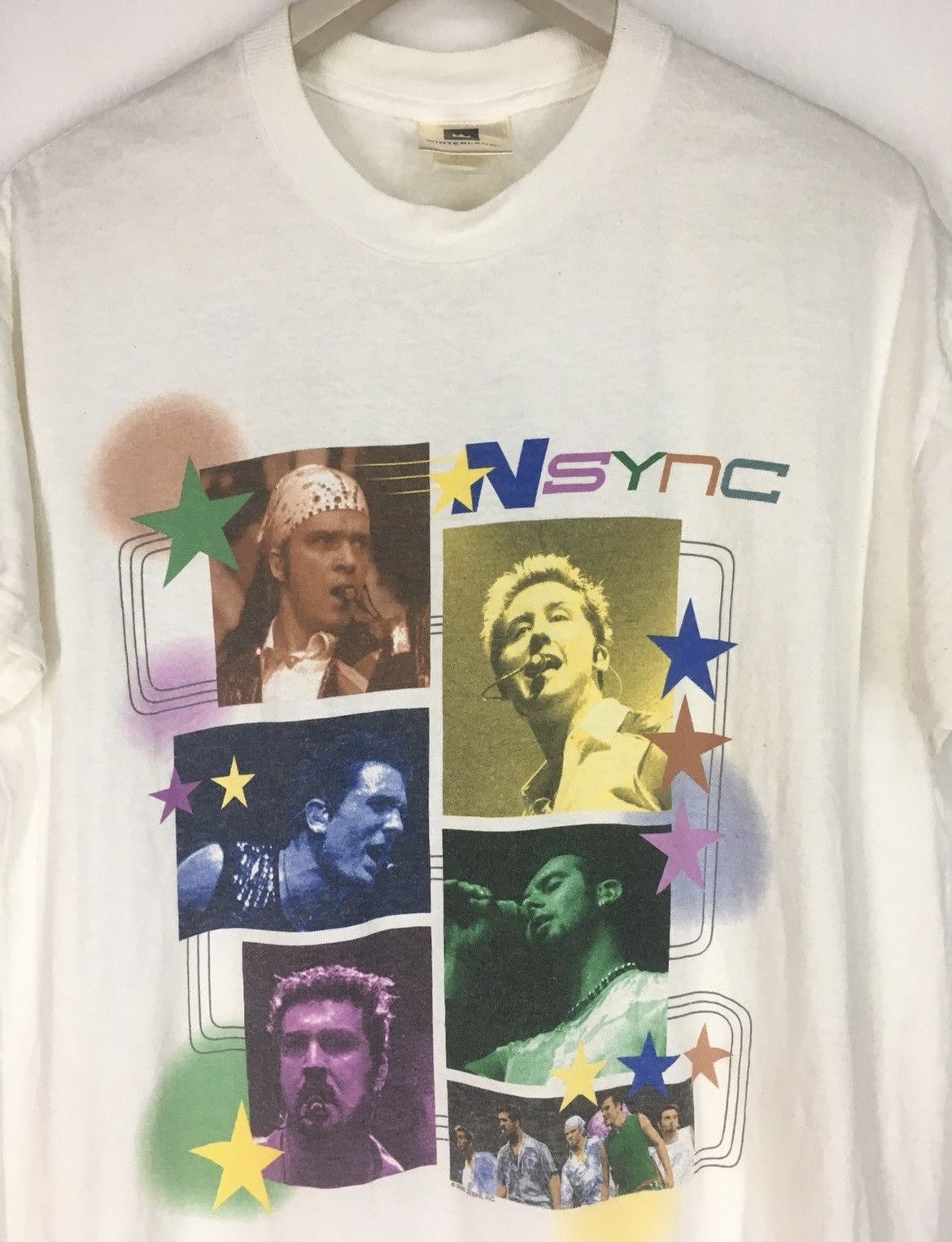 Band Tees Vintage Y2K Nsync America Boys band tour concert t shirt Size US M / EU 48-50 / 2 - 3 Thumbnail