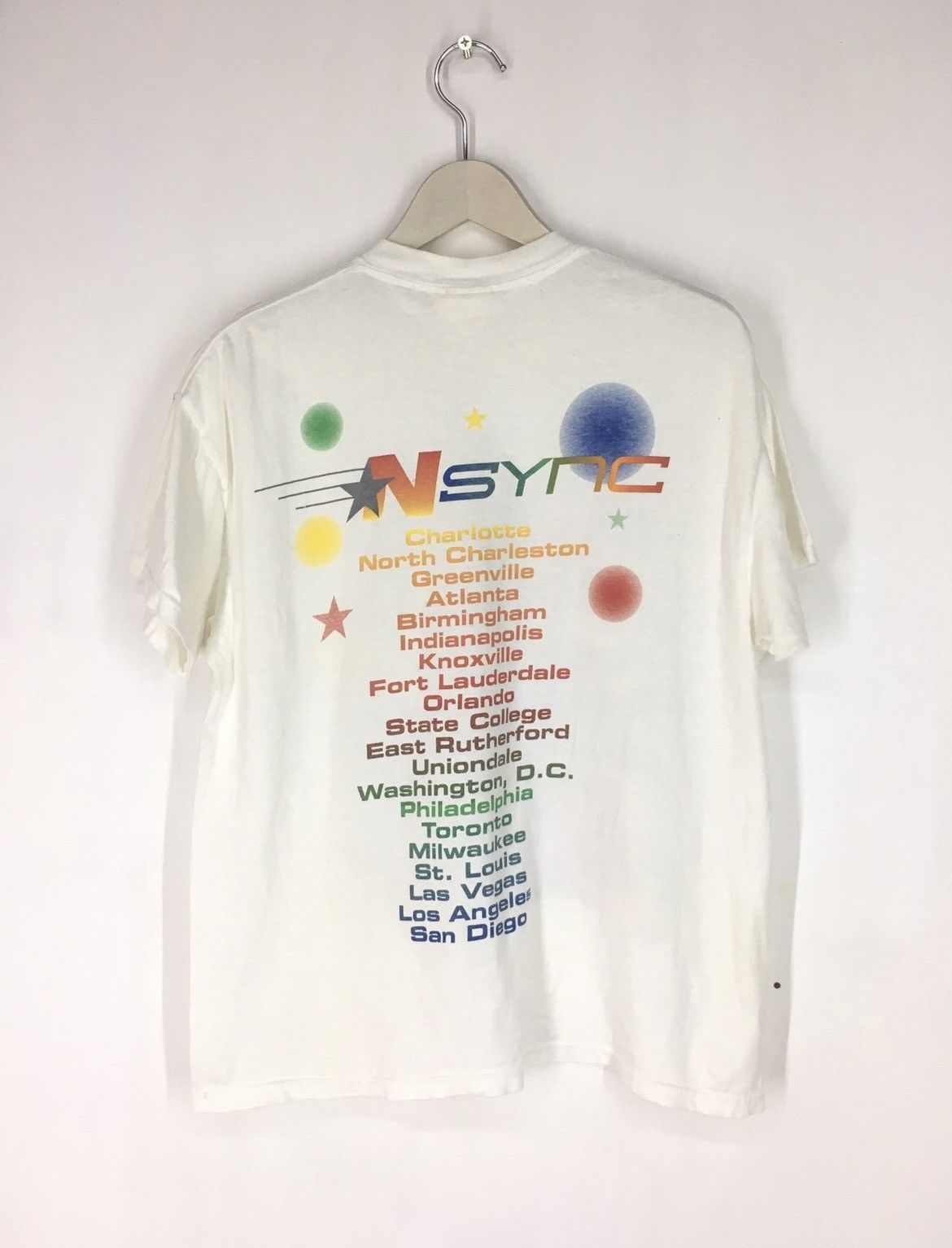 Band Tees Vintage Y2K Nsync America Boys band tour concert t shirt Size US M / EU 48-50 / 2 - 2 Thumbnail