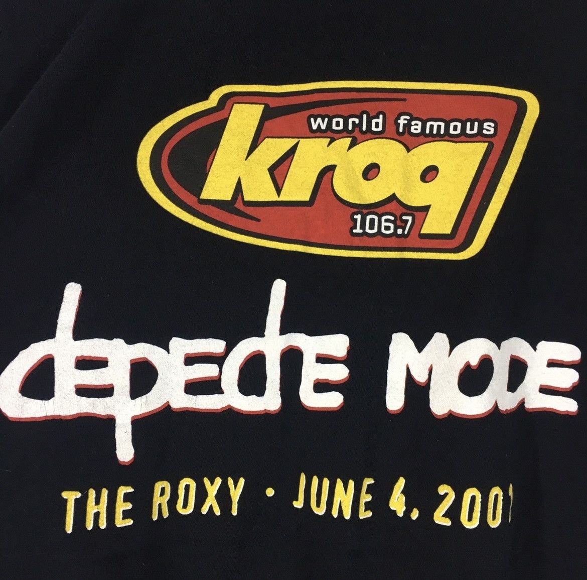 Band Tees Vintage Y2K Depeche Mode band tour 2001 t shirt Size US L / EU 52-54 / 3 - 5 Thumbnail
