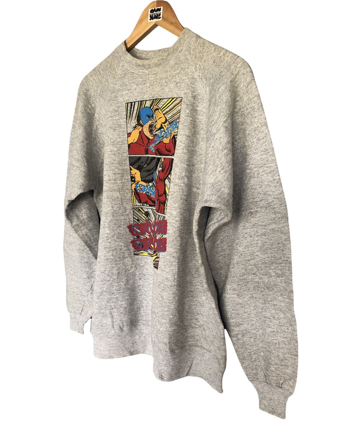 Anime × Cartoon Network × Japanese Brand VTG JAPANESE ANIME SWEATSHIRT Size US L / EU 52-54 / 3 - 7 Thumbnail