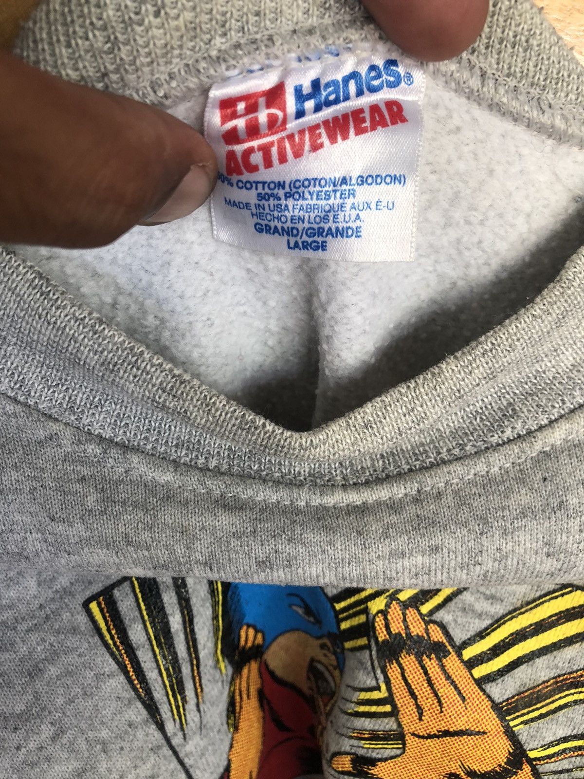 Anime × Cartoon Network × Japanese Brand VTG JAPANESE ANIME SWEATSHIRT Size US L / EU 52-54 / 3 - 4 Thumbnail