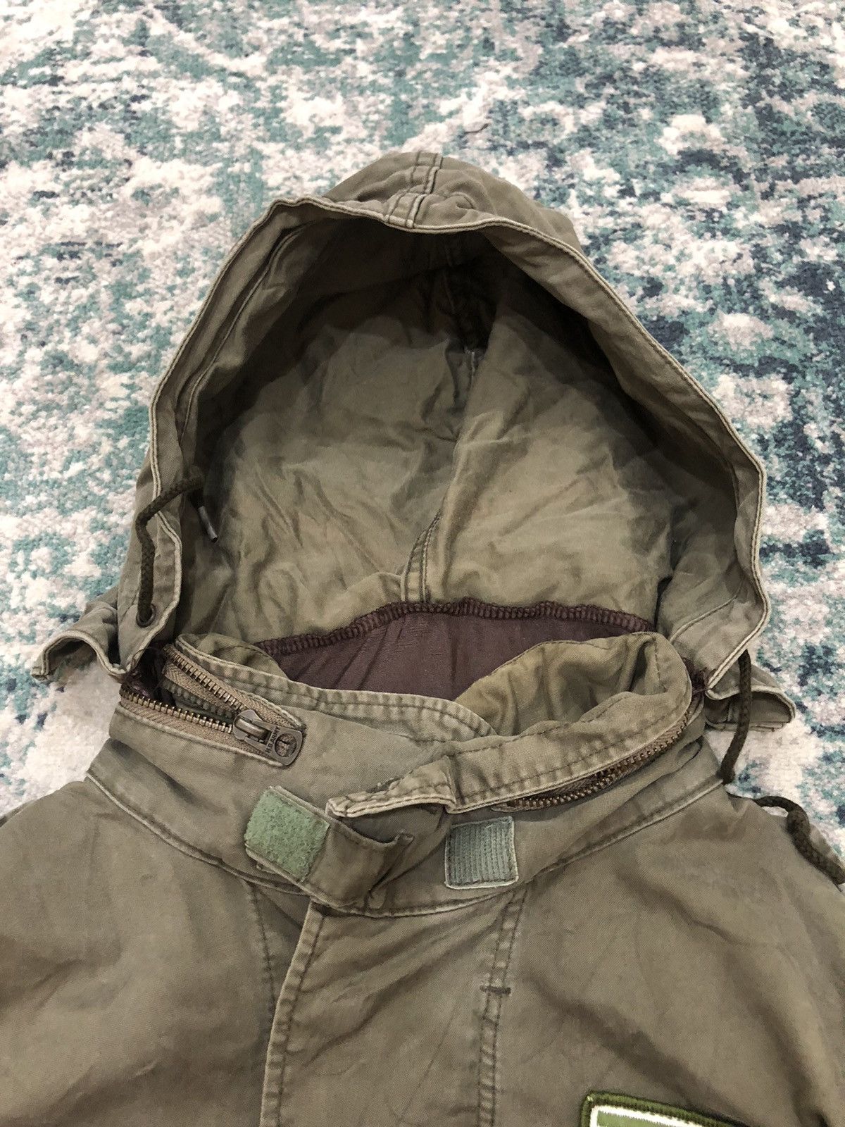 Hysteric Glamour Vintage Hysteric Glamour Army Punk Parka Jacket Patchwork Size US L / EU 52-54 / 3 - 17 Thumbnail