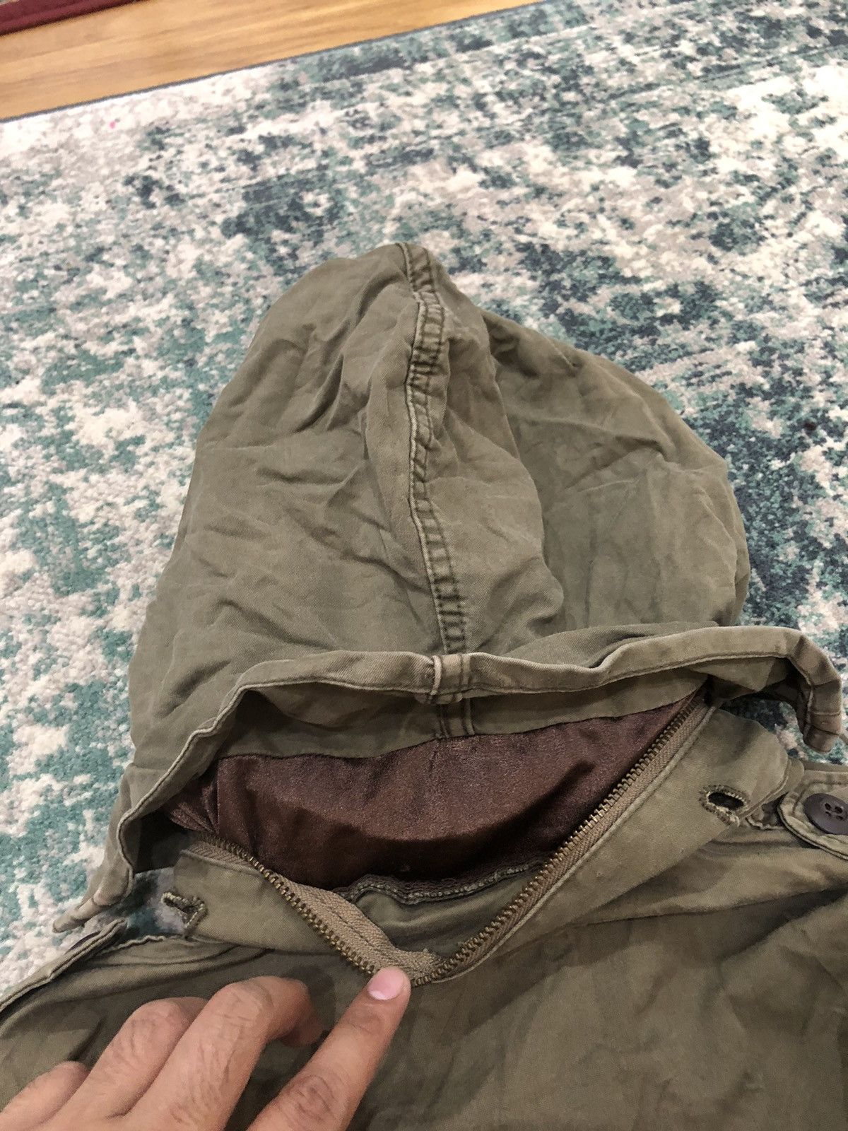 Hysteric Glamour Vintage Hysteric Glamour Army Punk Parka Jacket Patchwork Size US L / EU 52-54 / 3 - 20 Thumbnail