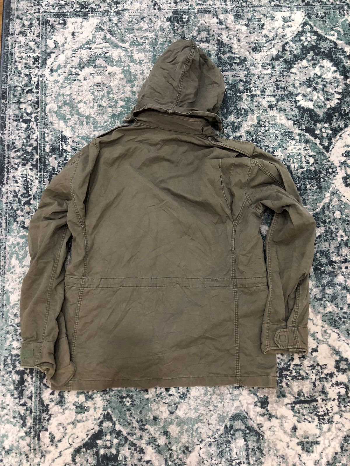 Hysteric Glamour Vintage Hysteric Glamour Army Punk Parka Jacket Patchwork Size US L / EU 52-54 / 3 - 18 Thumbnail