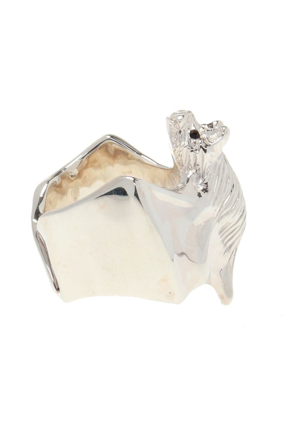 image of Undercover Bay Ring in Silver, Men's