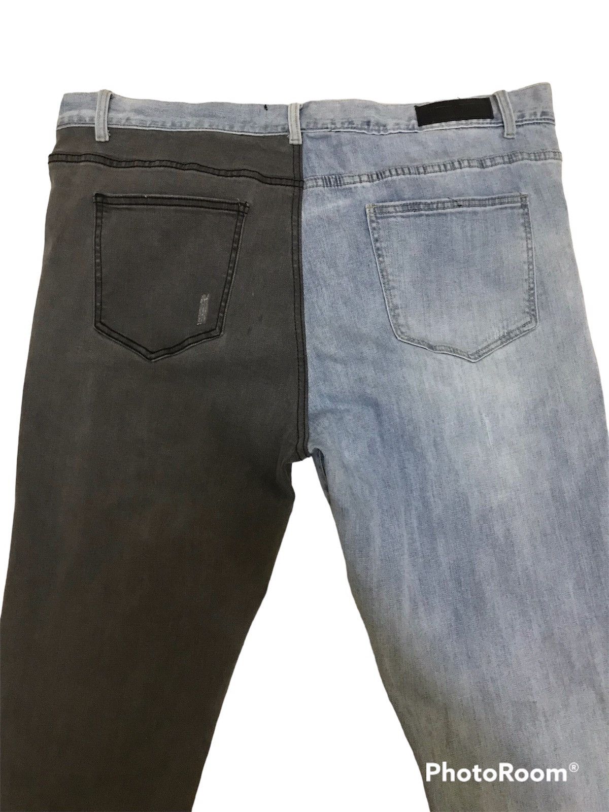 Homme + Femme La ⚡️Vintage Homme + femme trademark denim two tone jeans Size US 42 / EU 58 - 12 Thumbnail