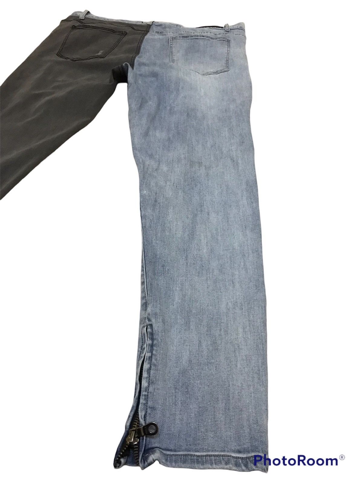 Homme + Femme La ⚡️Vintage Homme + femme trademark denim two tone jeans Size US 42 / EU 58 - 11 Thumbnail