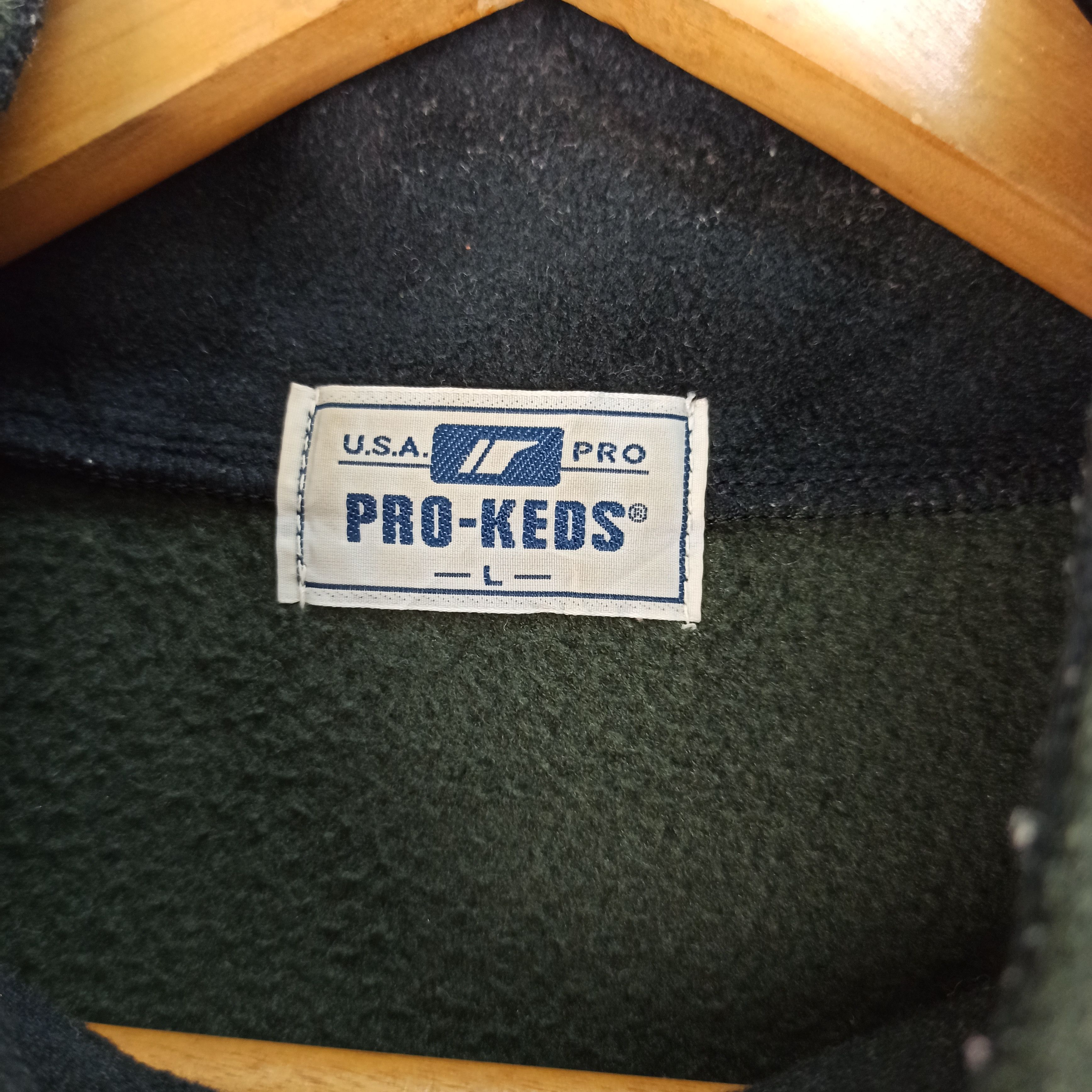 Pro-Keds 🔥Vintage🔥 Pro-Keds Fleece Half Zipper Size US L / EU 52-54 / 3 - 6 Thumbnail
