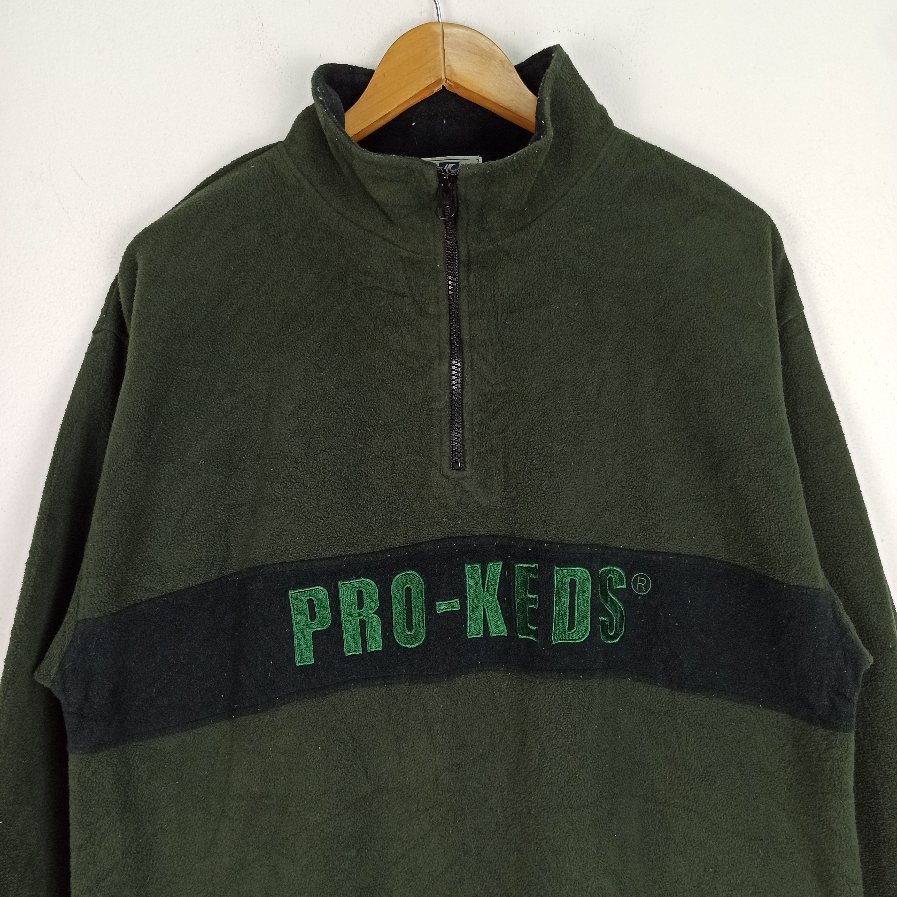Pro-Keds 🔥Vintage🔥 Pro-Keds Fleece Half Zipper Size US L / EU 52-54 / 3 - 2 Thumbnail