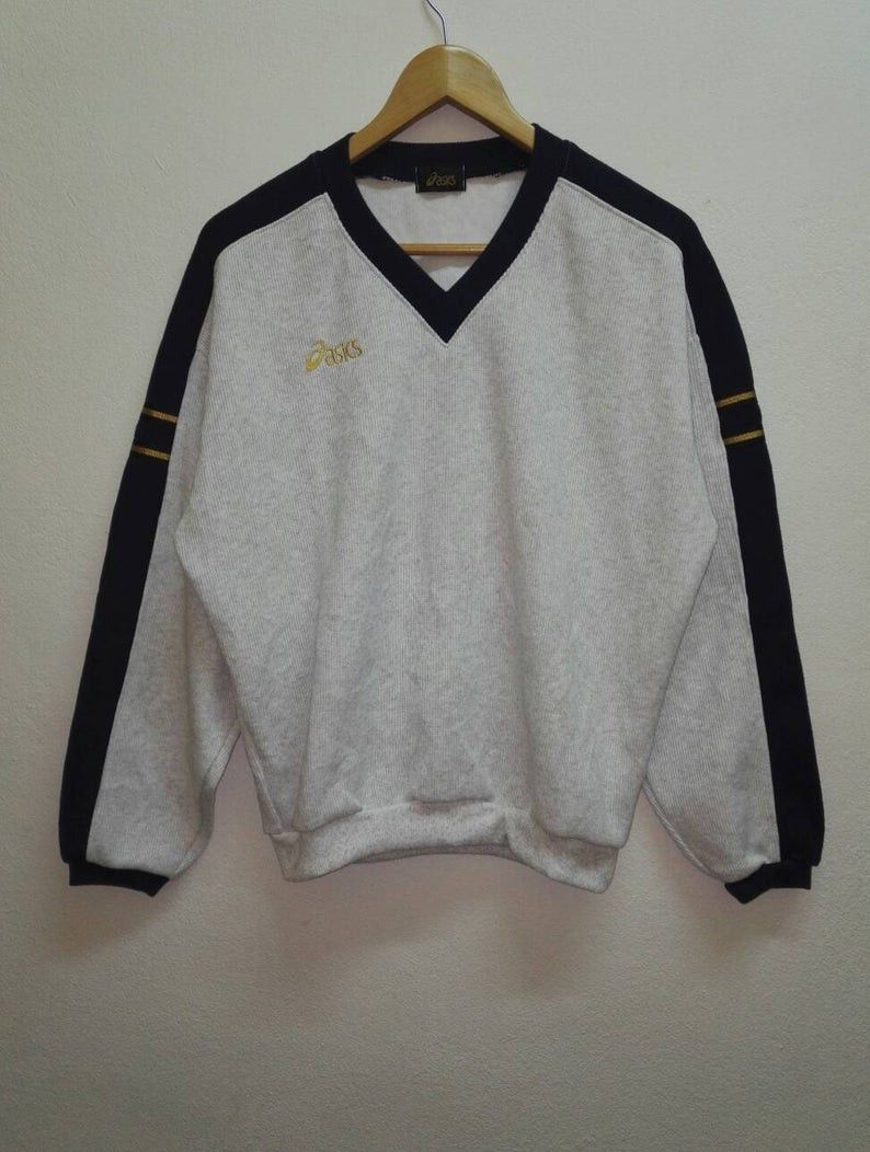 Asics 🔥Steals🔥 Asics Sweatshirt Small logo Made in Japan (ss203) Size US M / EU 48-50 / 2 - 1 Thumbnail