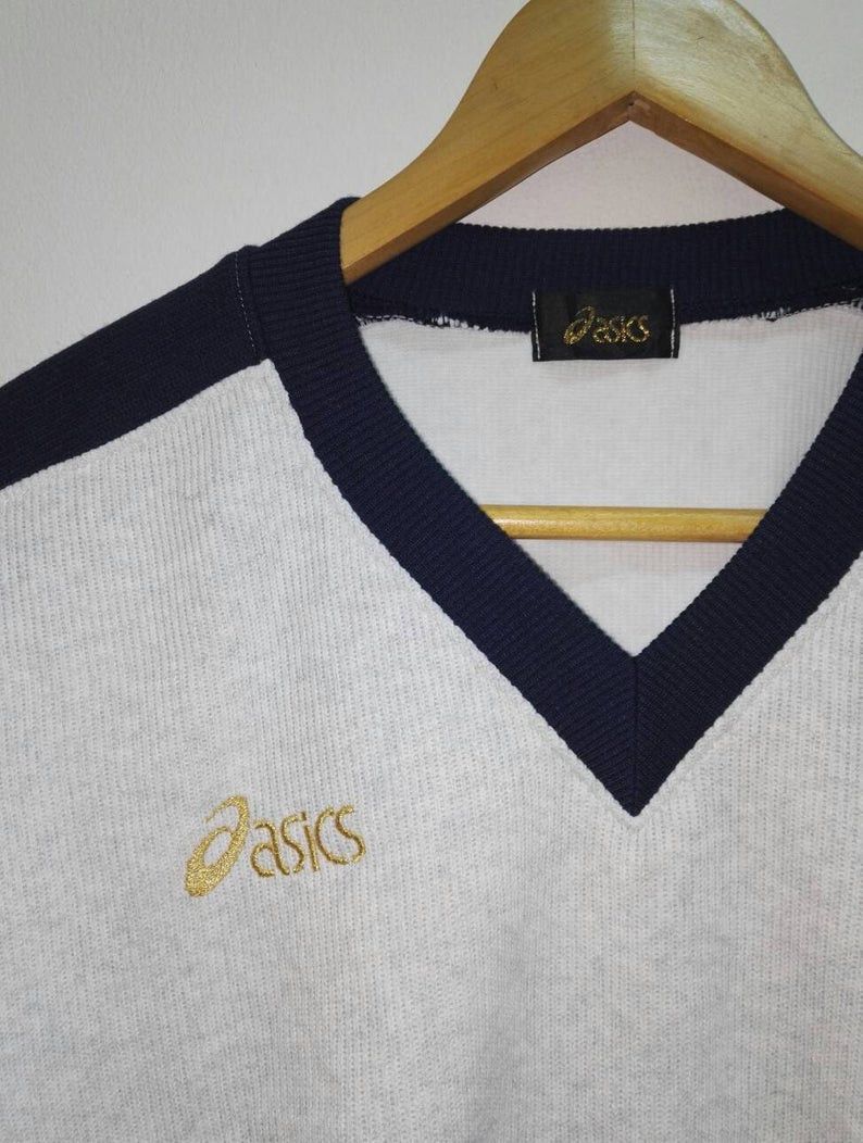 Asics 🔥Steals🔥 Asics Sweatshirt Small logo Made in Japan (ss203) Size US M / EU 48-50 / 2 - 2 Thumbnail