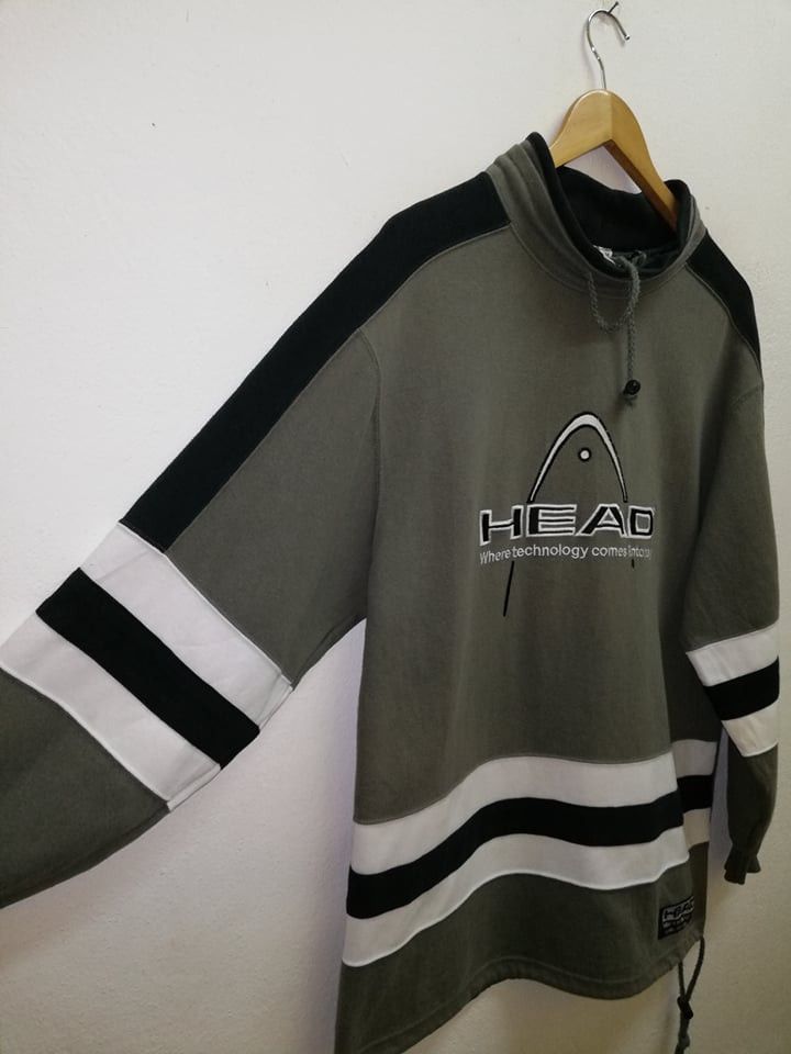 Japanese Brand 🔥Steals🔥 Head Sweatshirt Big Logo Good Condition (code 12) Size US M / EU 48-50 / 2 - 2 Thumbnail