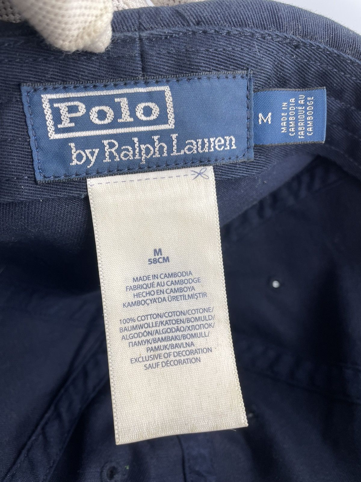 Polo Ralph Lauren ❌Last Drop❌Polo Ralph Lauren logo P wings Full Cap Size ONE SIZE - 12 Thumbnail