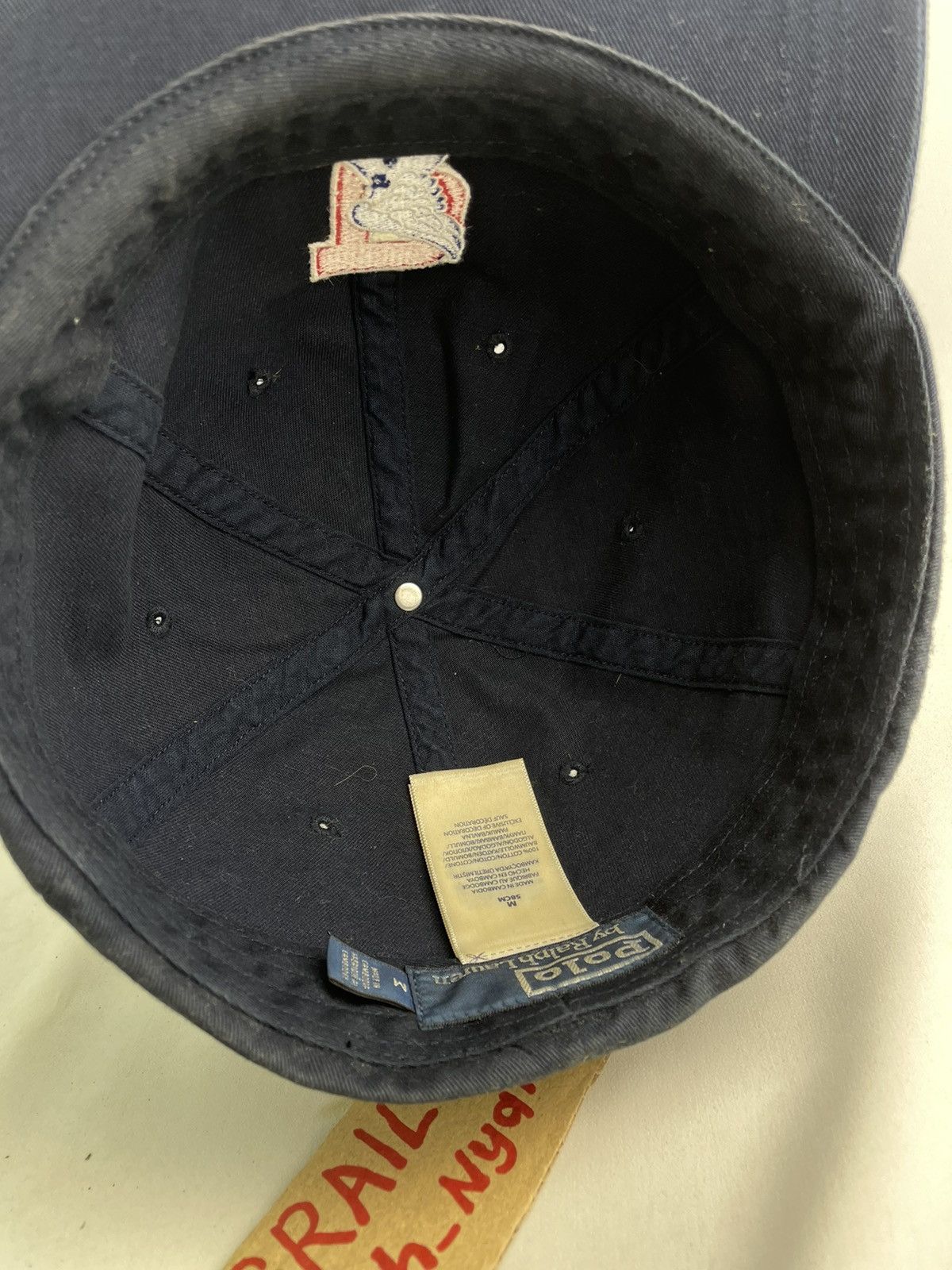 Polo Ralph Lauren ❌Last Drop❌Polo Ralph Lauren logo P wings Full Cap Size ONE SIZE - 10 Thumbnail