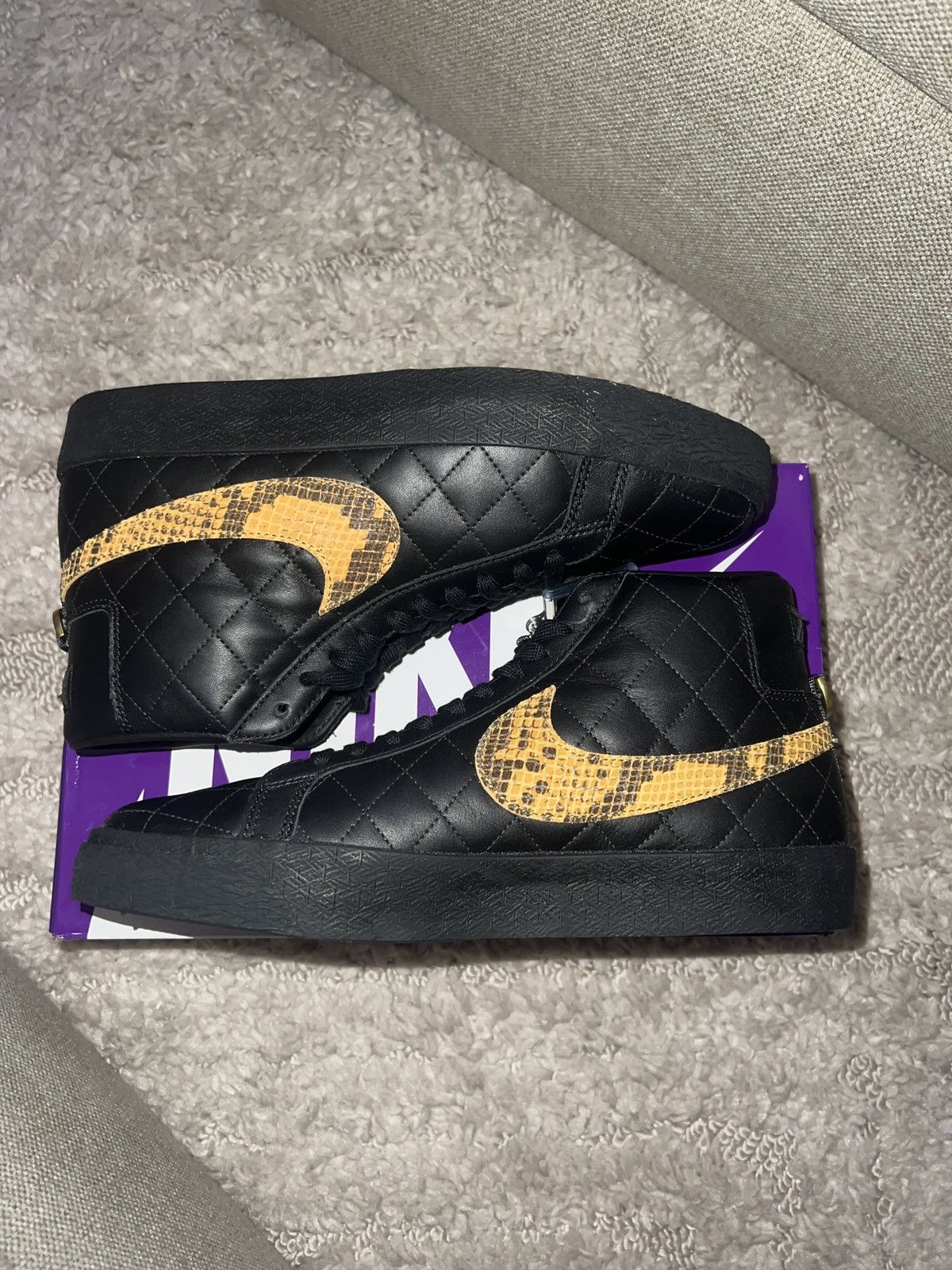 Nike × Supreme Nike SB Zoom Blazer Mid QS Size US 8.5 / EU 41-42 - 4 Thumbnail
