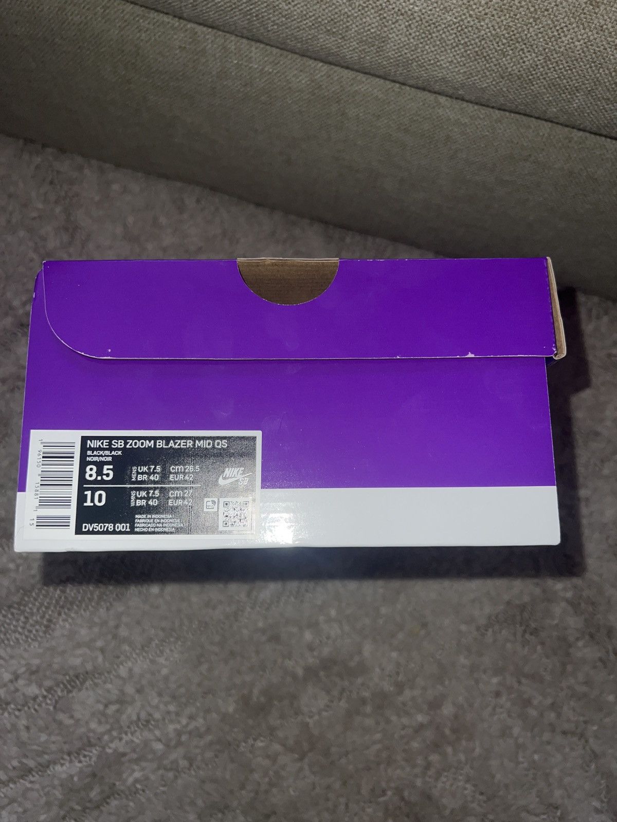 Nike × Supreme Nike SB Zoom Blazer Mid QS Size US 8.5 / EU 41-42 - 5 Thumbnail