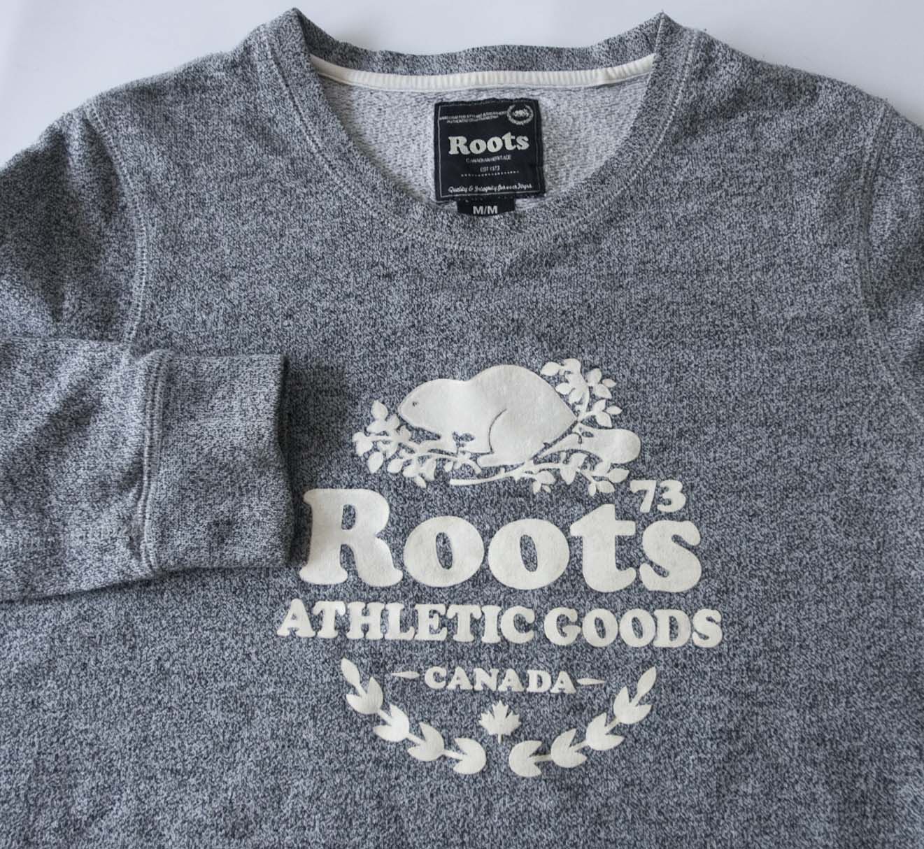 Roots Roots Canada Sweatshirt Salt & Pepper Gray Women Size M Size M / US 6-8 / IT 42-44 - 1 Thumbnail