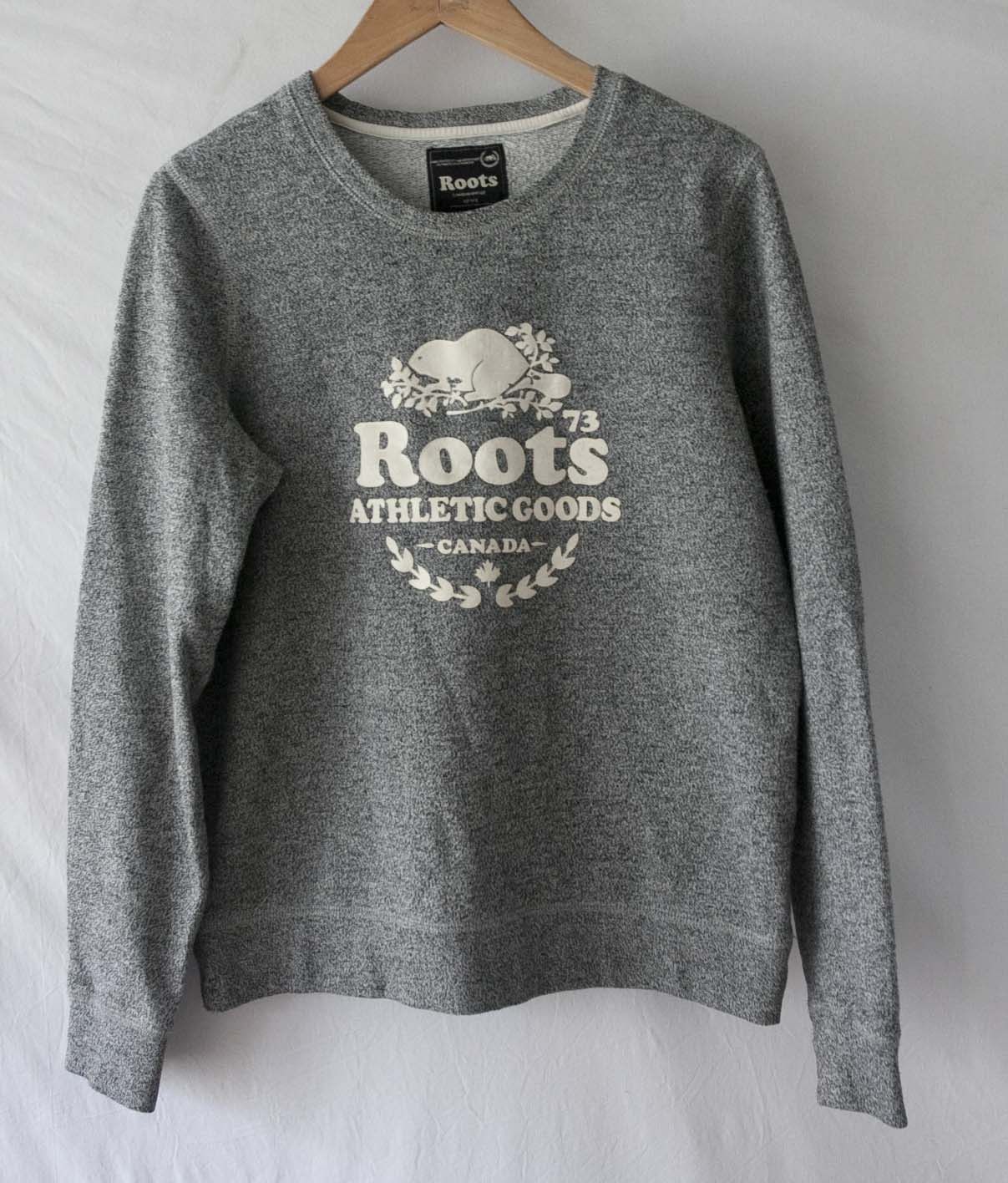 Roots Roots Canada Sweatshirt Salt & Pepper Gray Women Size M Size M / US 6-8 / IT 42-44 - 2 Thumbnail
