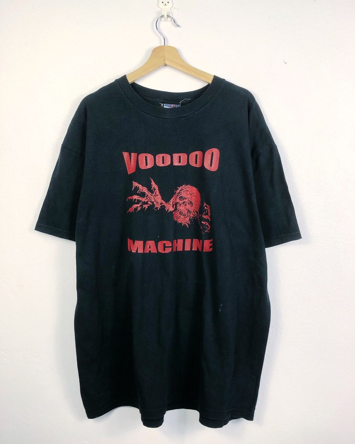 Band Tees × Vintage Rare Vintage 90s Voodoo Machine Band Tee Size US XL / EU 56 / 4 - 1 Thumbnail