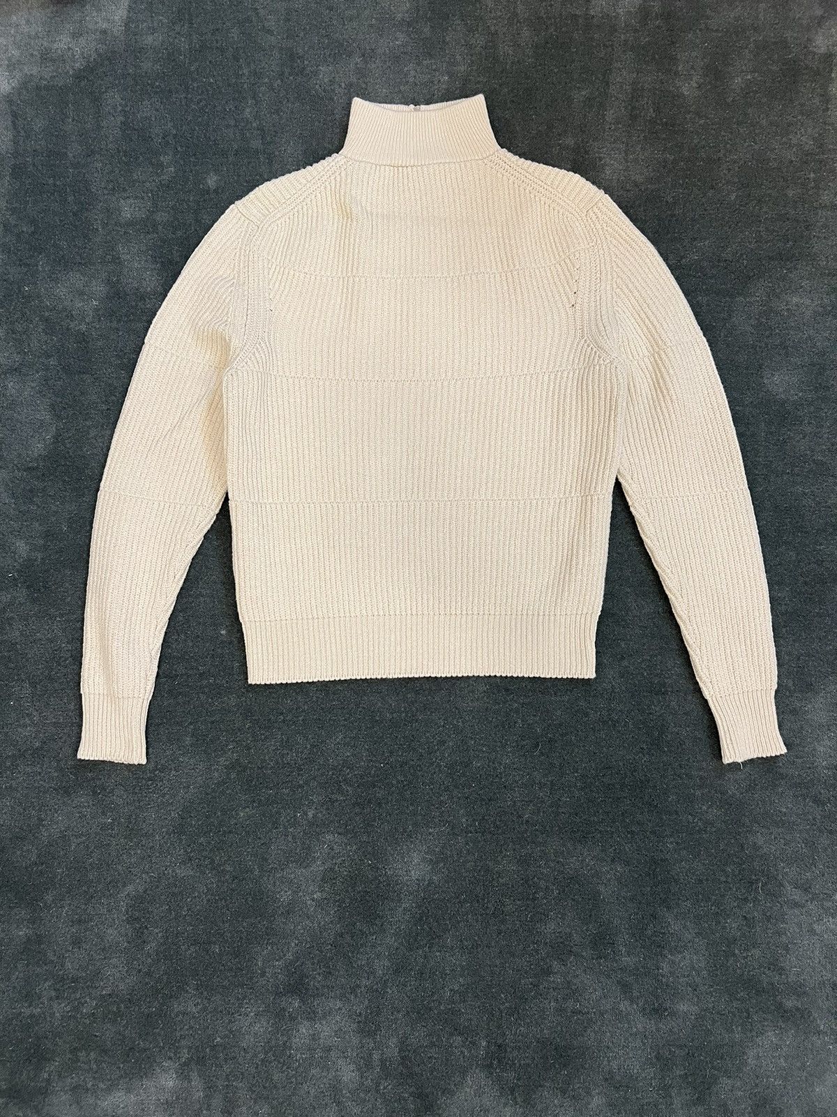 Jacquemus Jacquemus Ribbed Knit Half Zip Sweater Size US XS / EU 42 / 0 - 2 Thumbnail