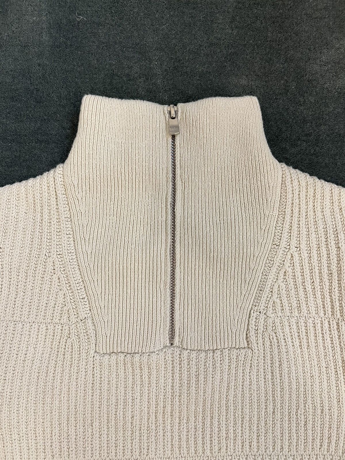Jacquemus Jacquemus Ribbed Knit Half Zip Sweater Size US XS / EU 42 / 0 - 3 Thumbnail