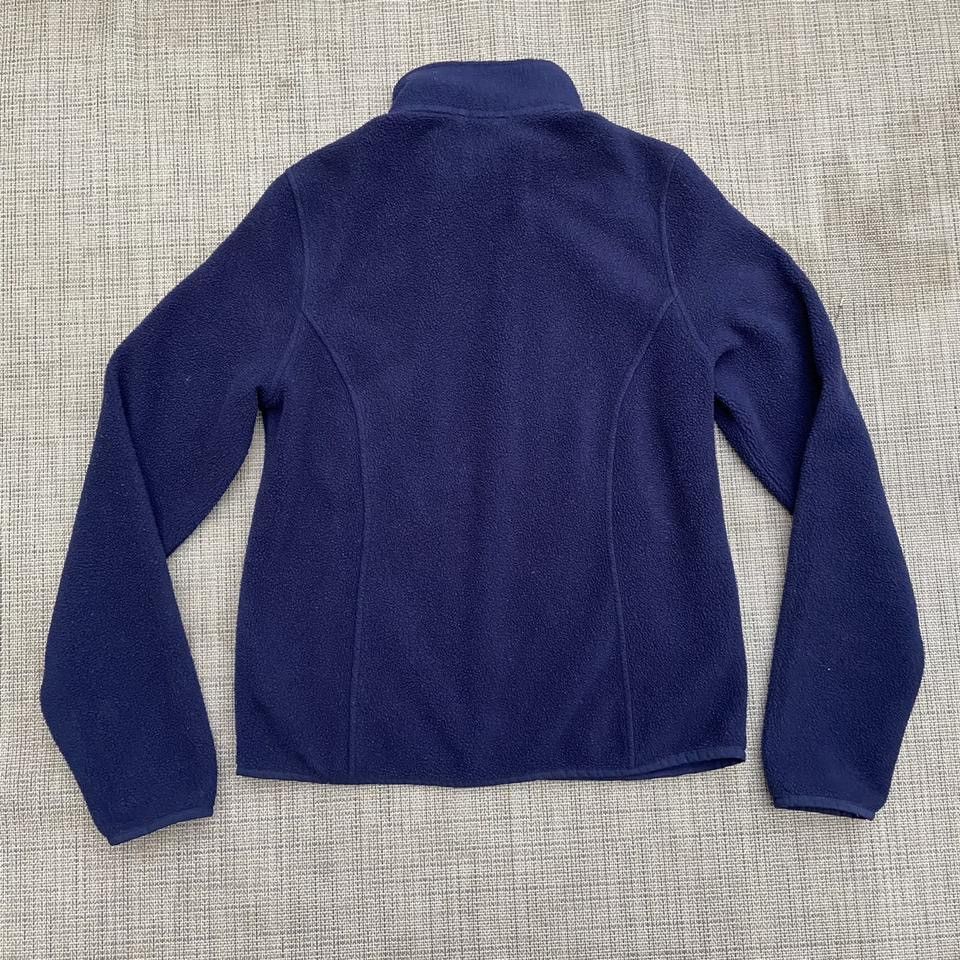 L.L. Bean Navy Blue L.L. Bean Fleece Jacket Size US XS / EU 42 / 0 - 4 Thumbnail