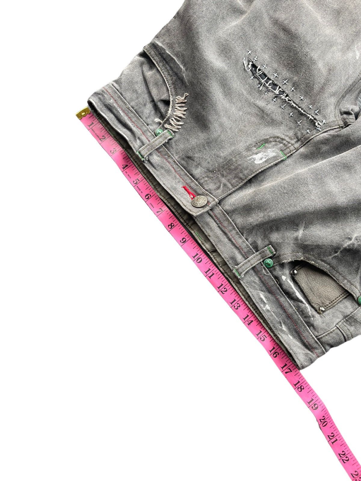 Perfect Moment Perfect Flare Distresed Custom Denim Size 34" / US 12 / IT 48 - 17 Thumbnail