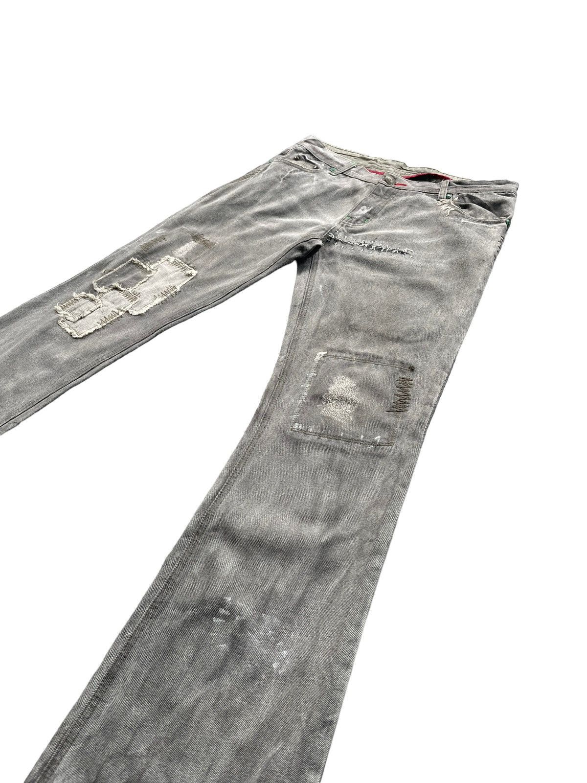 Perfect Moment Perfect Flare Distresed Custom Denim Size 34" / US 12 / IT 48 - 2 Thumbnail
