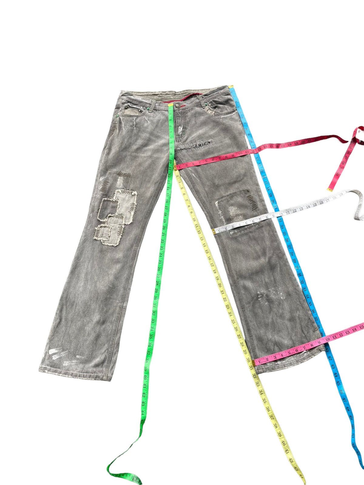 Perfect Moment Perfect Flare Distresed Custom Denim Size 34" / US 12 / IT 48 - 18 Thumbnail