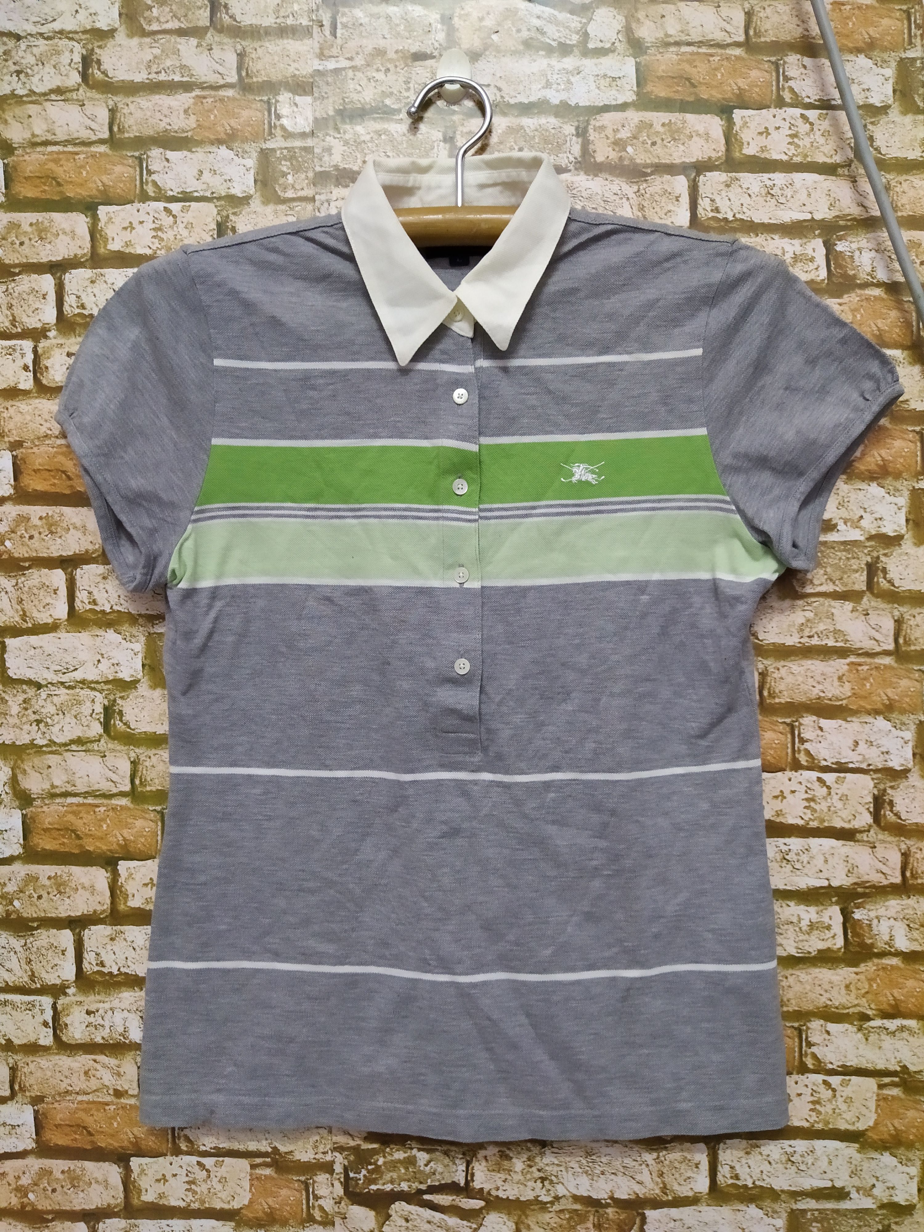 Burberry BURBERRY GOLF POLO SHIRT (B319) Size L / US 10 / IT 46 - 1 Thumbnail