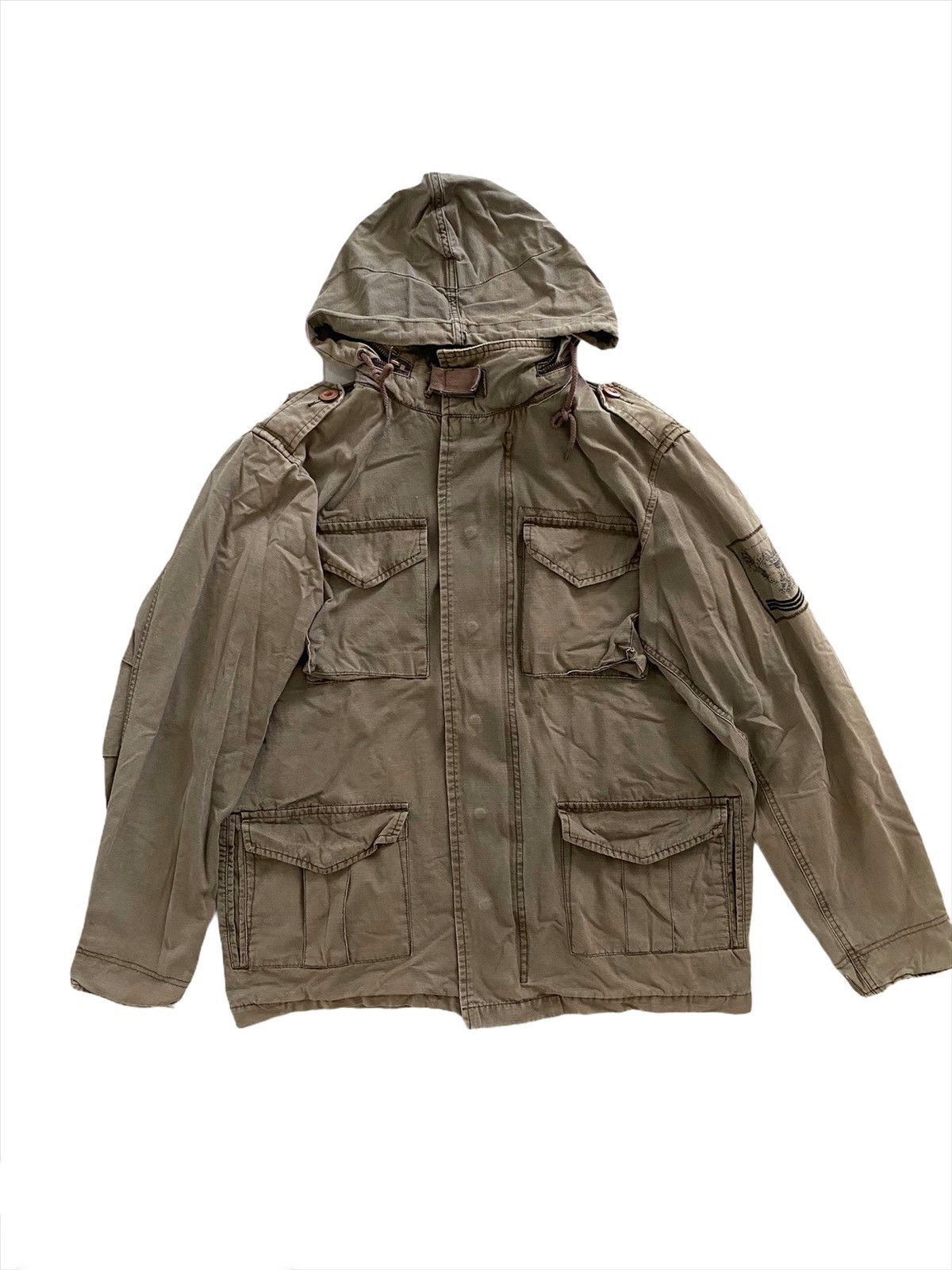 💥Billabong Military Design Jacket Tactical Pocket
