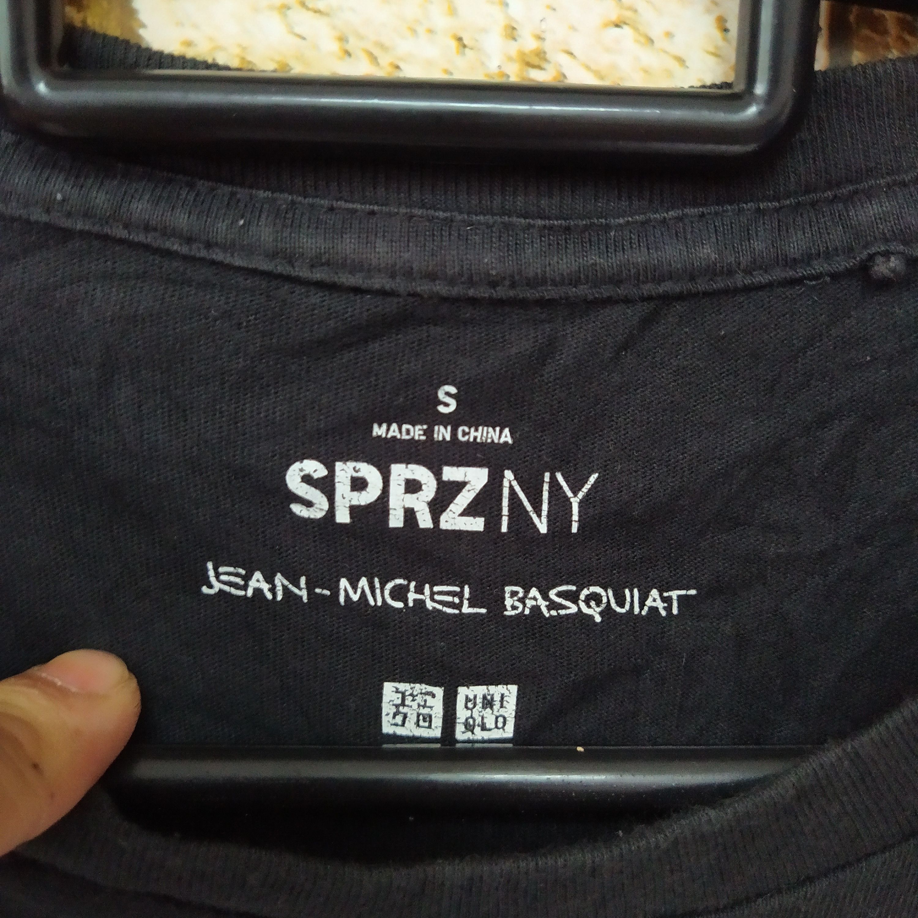 Jean-Michel Basquiat × Sugar JEAN MICHEL BASQUIAT x SUGAR RAY ROBINSON SHIRT (D441) Size US S / EU 44-46 / 1 - 2 Thumbnail