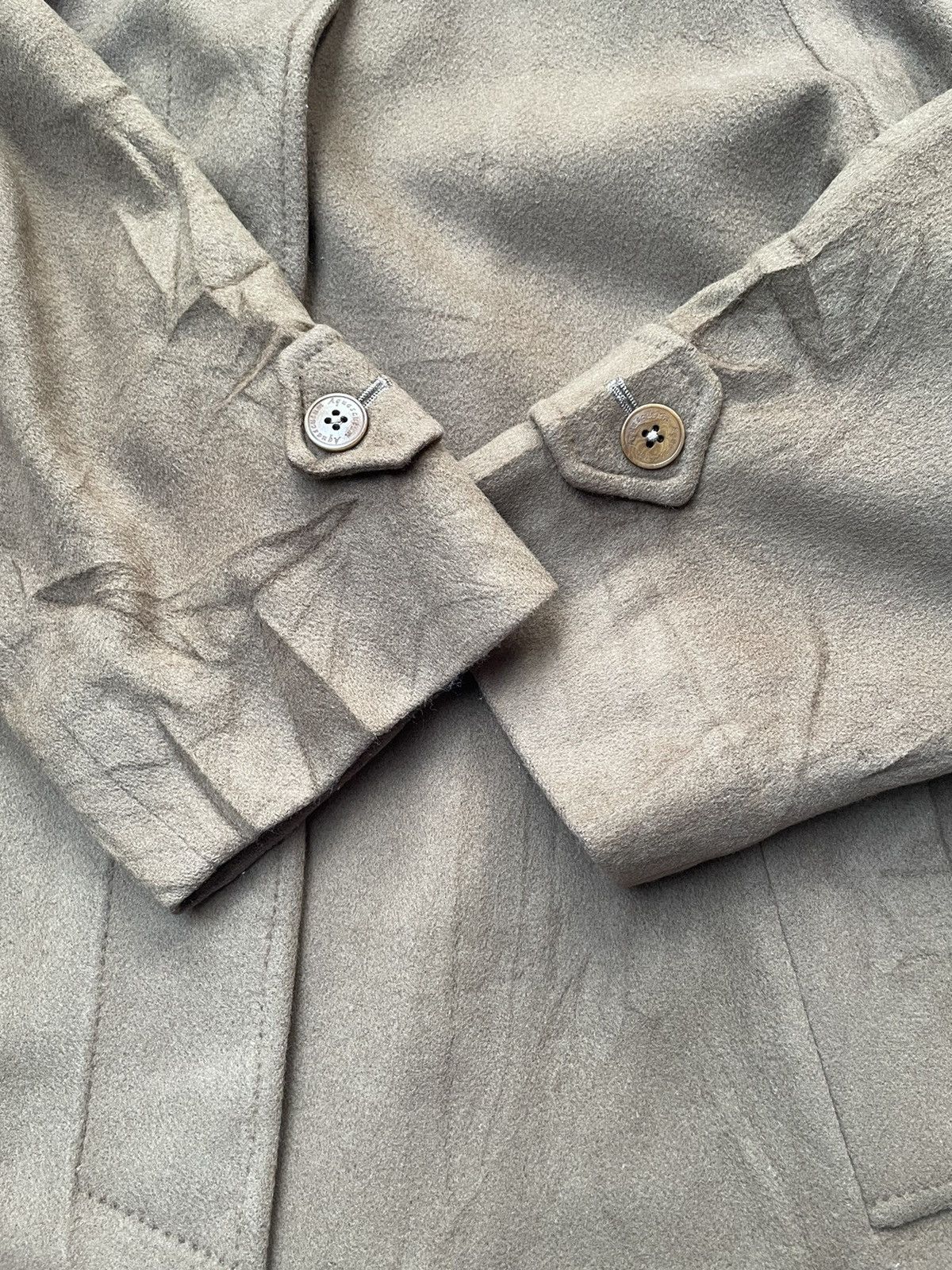 Aquascutum × Designer × Vintage Vintage Aquascutum Trench Jacket Size US XL / EU 56 / 4 - 11 Thumbnail