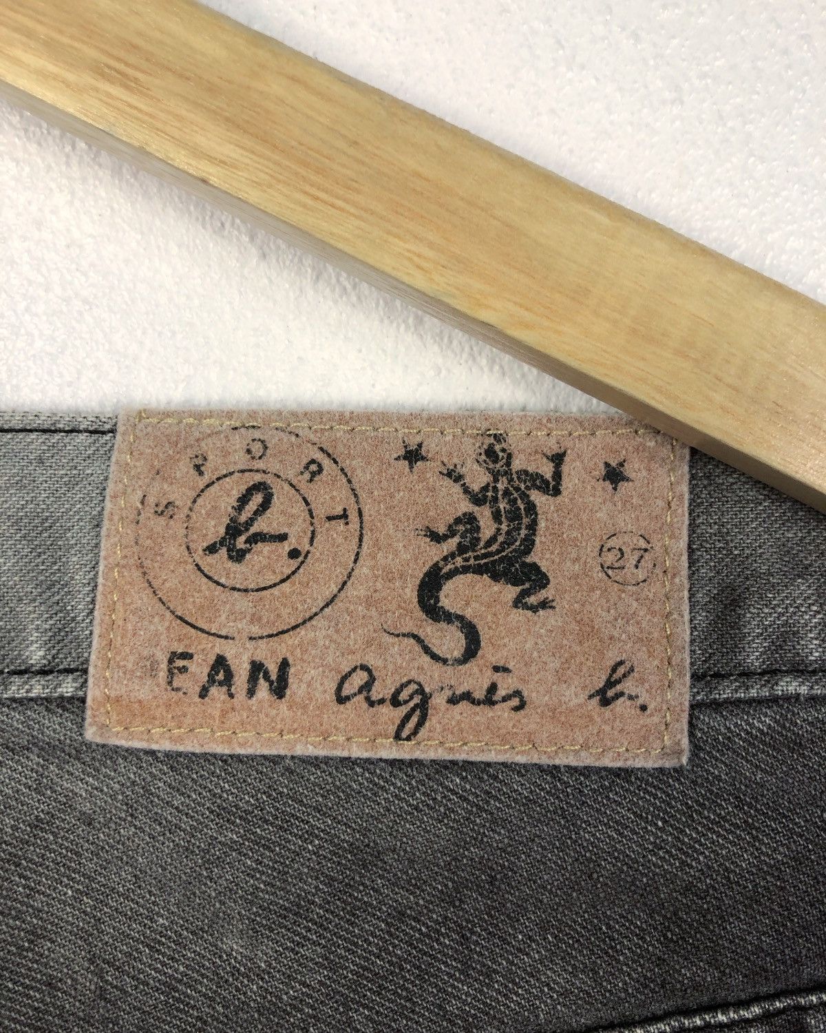 agnes b. Rare Vintage Agnes B. Jeans Made in France Size US 30 / EU 46 - 12 Thumbnail