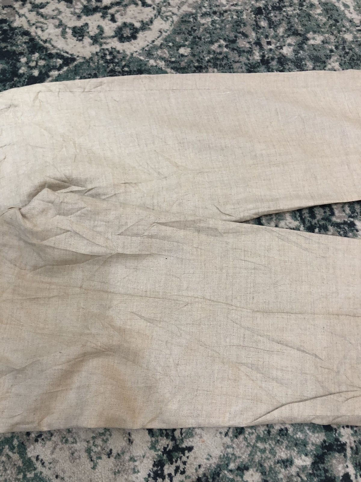 Issey Miyake Vintage 80’s Issey Miyake Men 100% Hemp Casual Pants Size US 34 / EU 50 - 20 Thumbnail