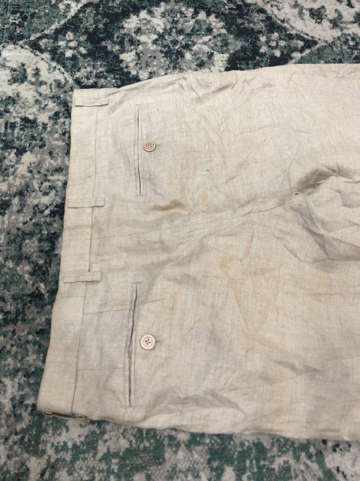 Issey Miyake Vintage 80’s Issey Miyake Men 100% Hemp Casual Pants Size US 34 / EU 50 - 19 Thumbnail