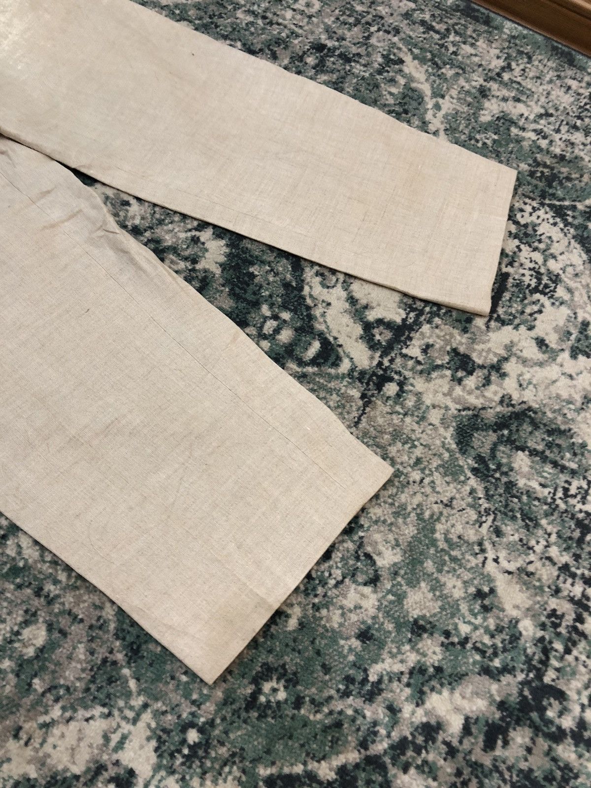 Issey Miyake Vintage 80’s Issey Miyake Men 100% Hemp Casual Pants Size US 34 / EU 50 - 7 Thumbnail
