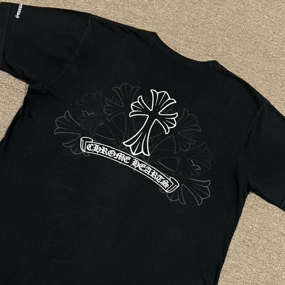 Chrome Hearts Chrome Hearts Cross Logo Vintage Tee Grailed