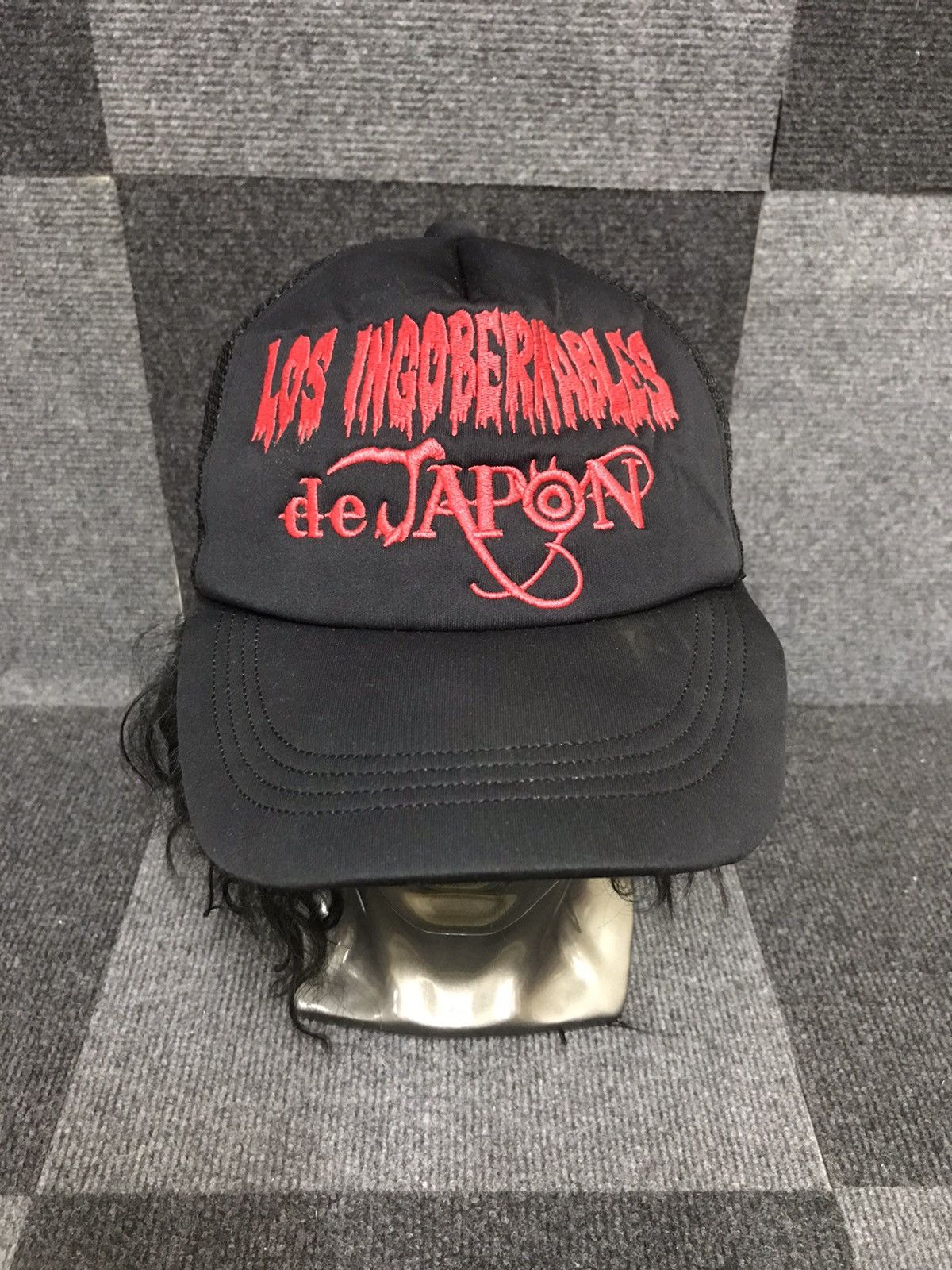 Vintage Vintage LOS INGOBERNABLES de JAPON Wrestling WWF Trucker Cap Size ONE SIZE - 1 Thumbnail