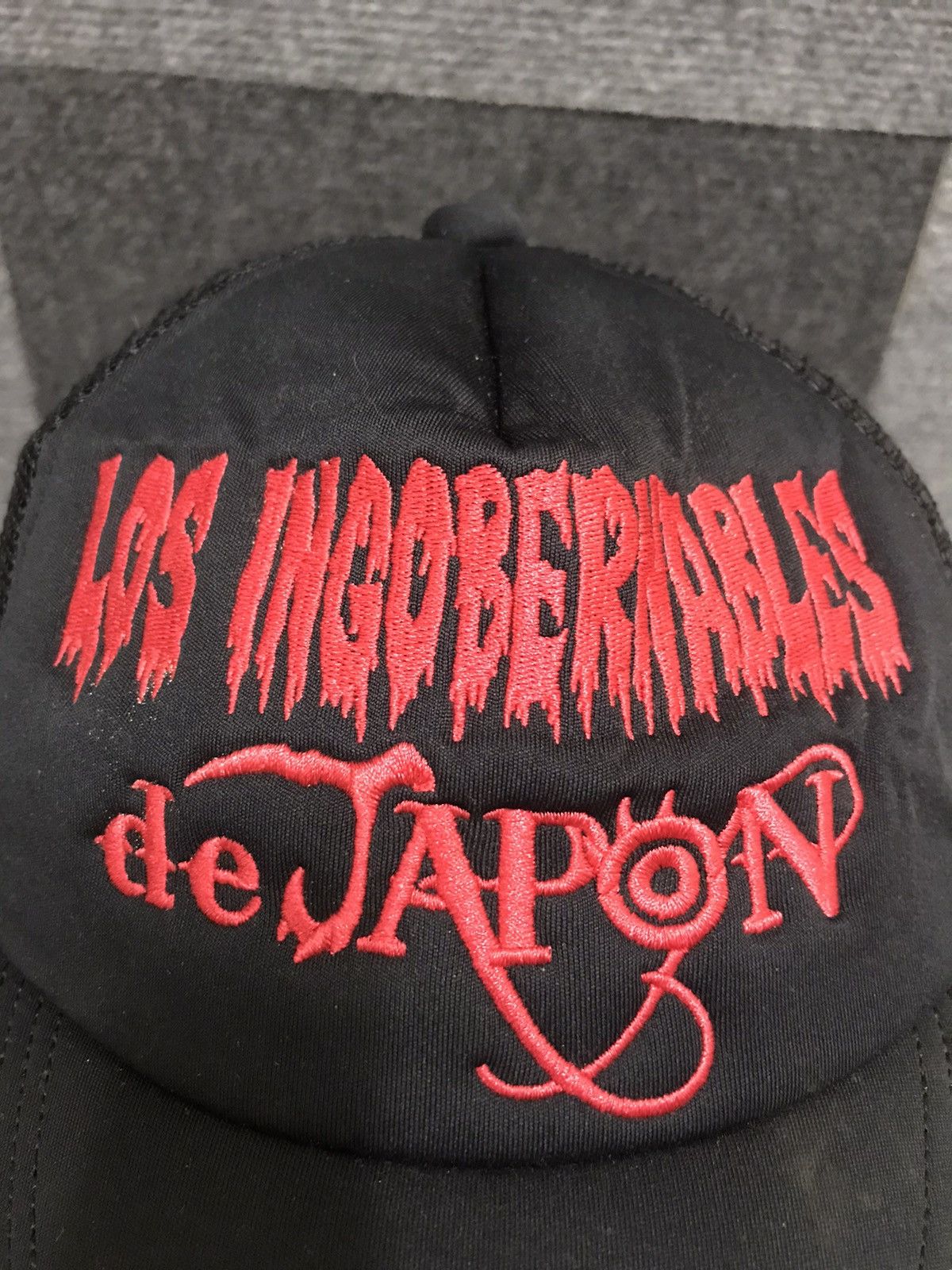 Vintage Vintage LOS INGOBERNABLES de JAPON Wrestling WWF Trucker Cap Size ONE SIZE - 2 Thumbnail