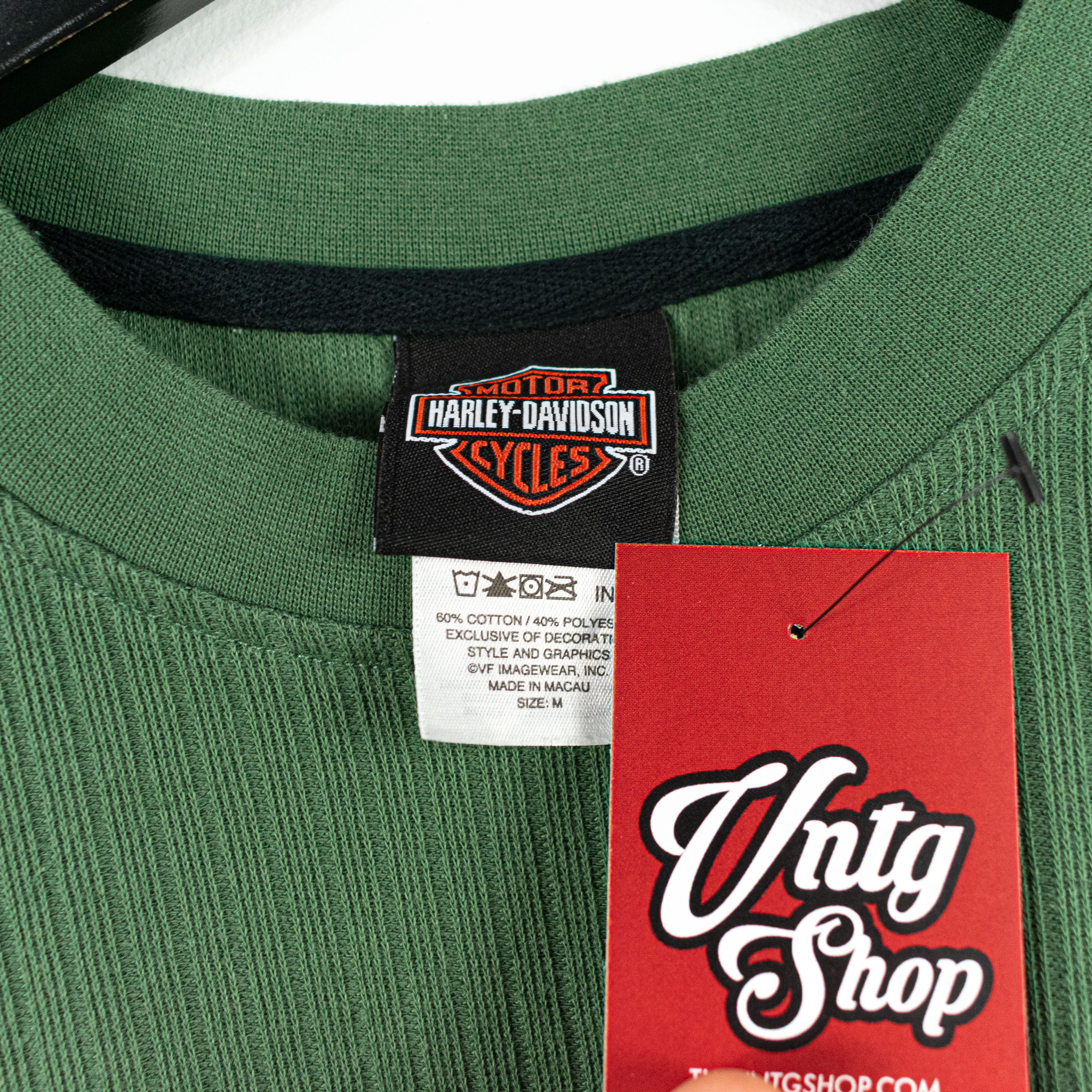 Harley Davidson Y2K Harley Davidson Madeira Beach Ribbed T-Shirt Size US M / EU 48-50 / 2 - 6 Thumbnail