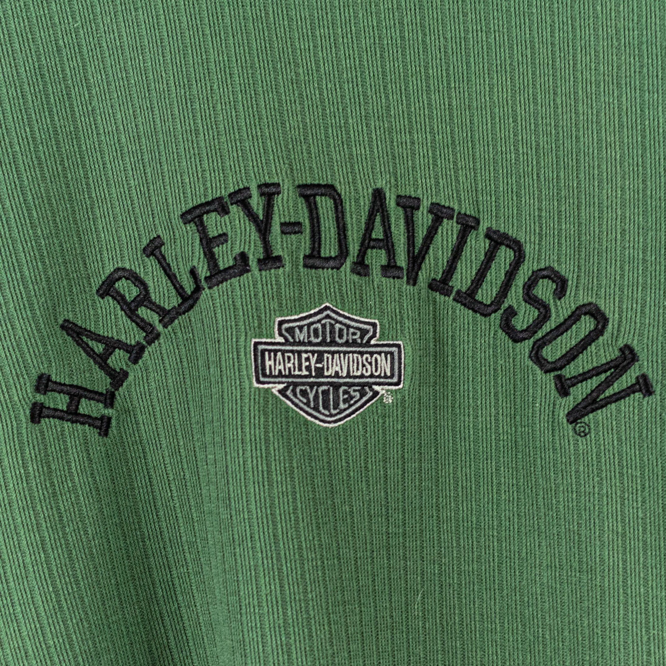 Harley Davidson Y2K Harley Davidson Madeira Beach Ribbed T-Shirt Size US M / EU 48-50 / 2 - 4 Thumbnail