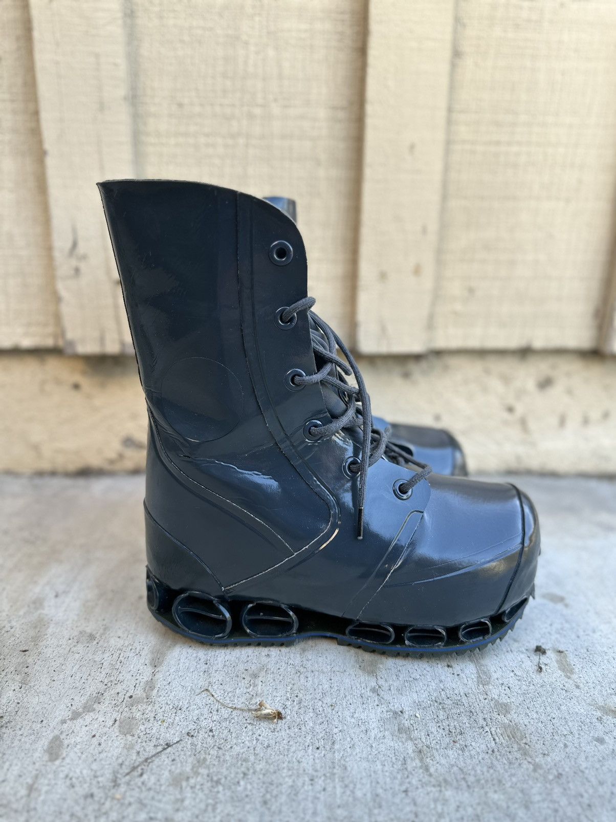 adidas By Raf Simons Bunny Rising Boots in Black for Men