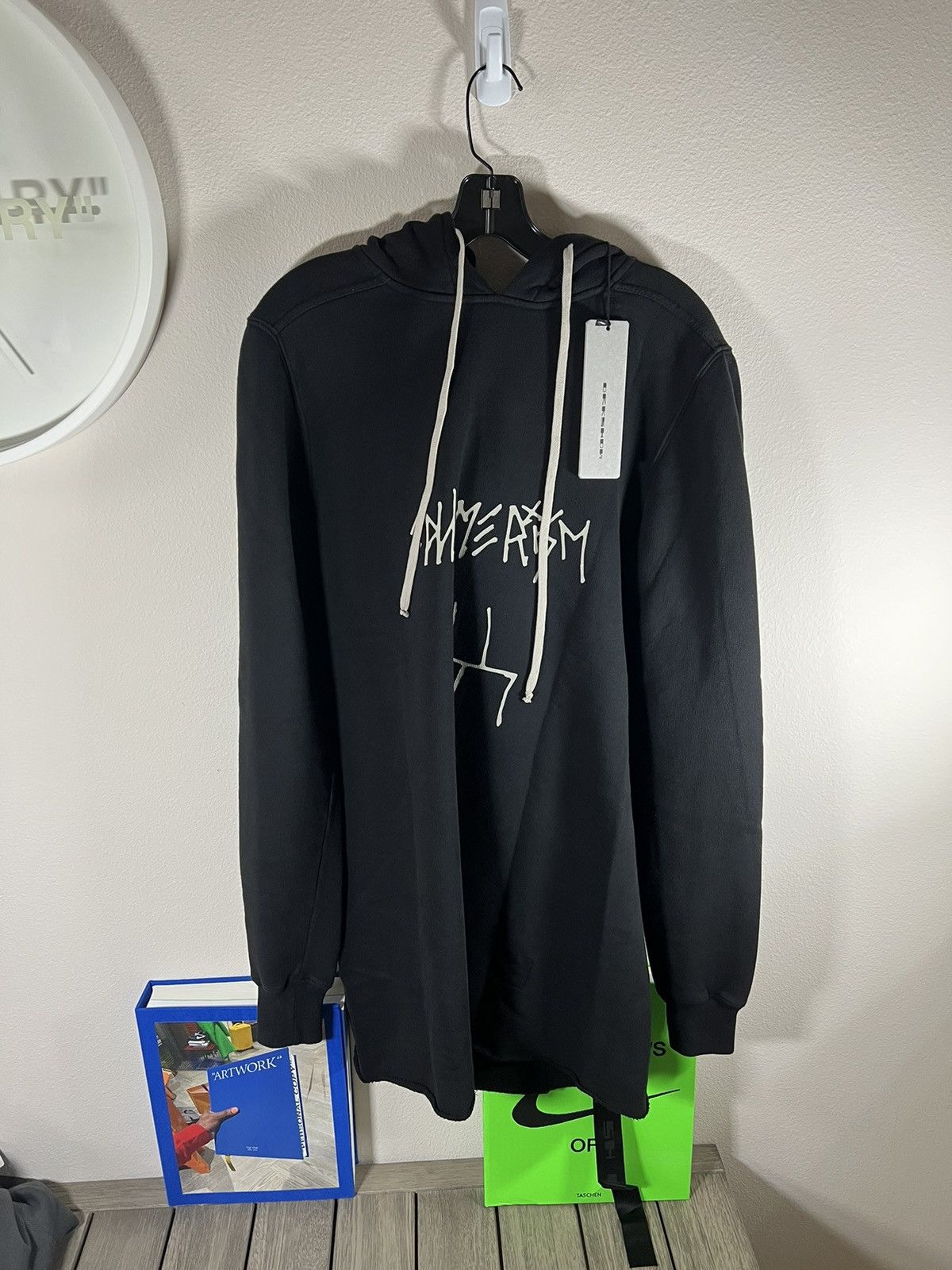 Rick Owens Drkshdw Rick Owens DRKSHDW Ephemerism Pullover Hoodie Size US S / EU 44-46 / 1 - 1 Thumbnail
